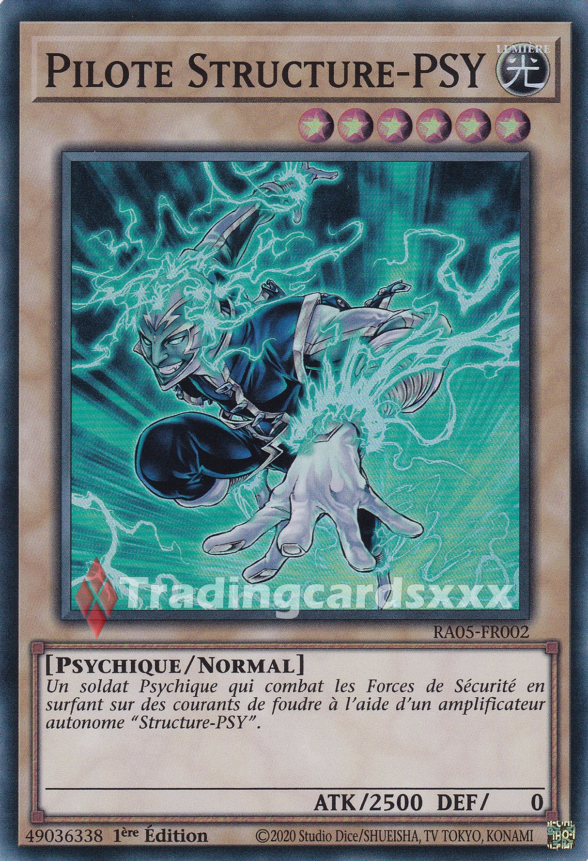Yu-Gi-Oh! Pilote Structure-PSY : SR RA05-FR002