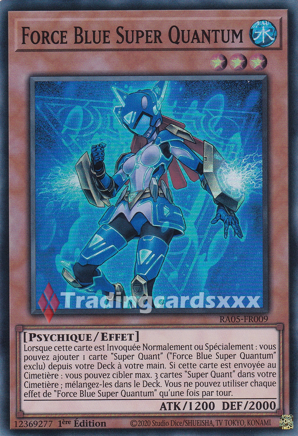 Yu-Gi-Oh! Force Blue Super Quantum : SR RA05-FR009