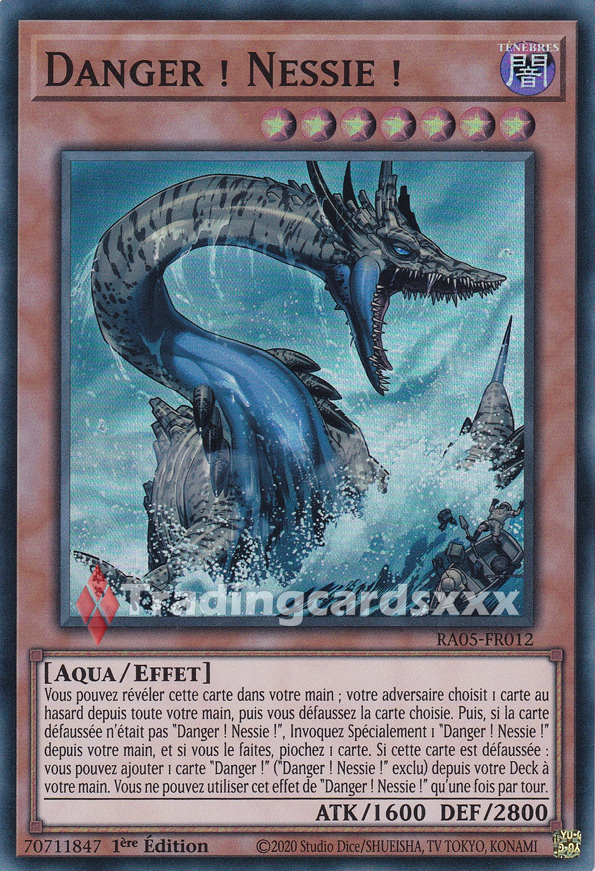 Yu-Gi-Oh! Danger ! Nessie ! : SR RA05-FR012