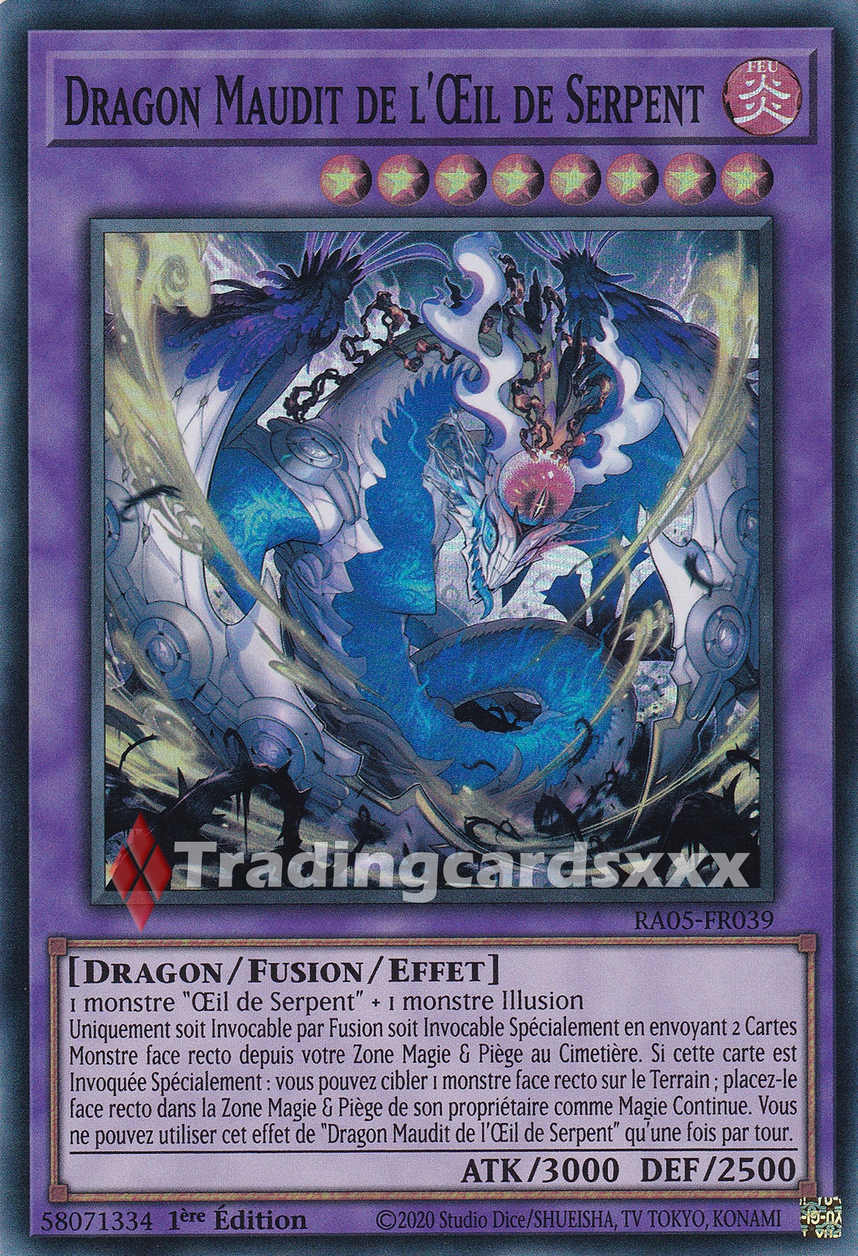 Yu-Gi-Oh! Dragon Maudit de l'Œil de Serpent : SR RA05-FR039