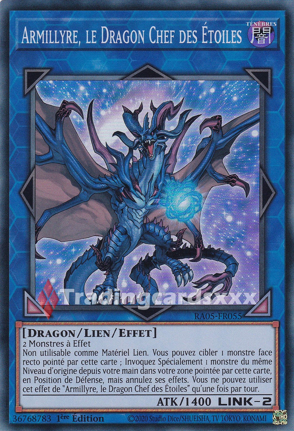 Yu-Gi-Oh! Armillyre, le Dragon Chef des Étoiles : SR RA05-FR055