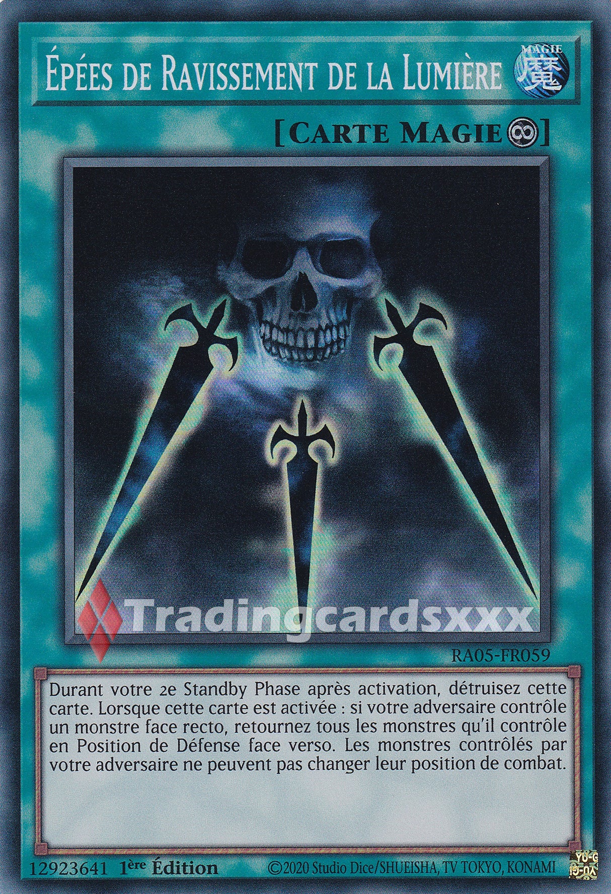 Yu-Gi-Oh! Épées de Ravissement de la Lumière : SR RA05-FR059