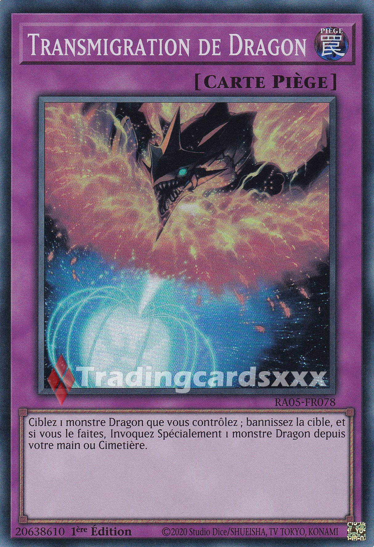 Yu-Gi-Oh! Transmigration de Dragon : SR RA05-FR078