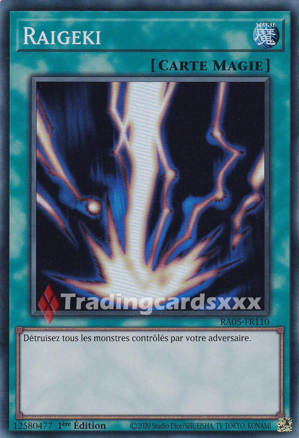Yu-Gi-Oh! Raigeki : SR RA05-FR110