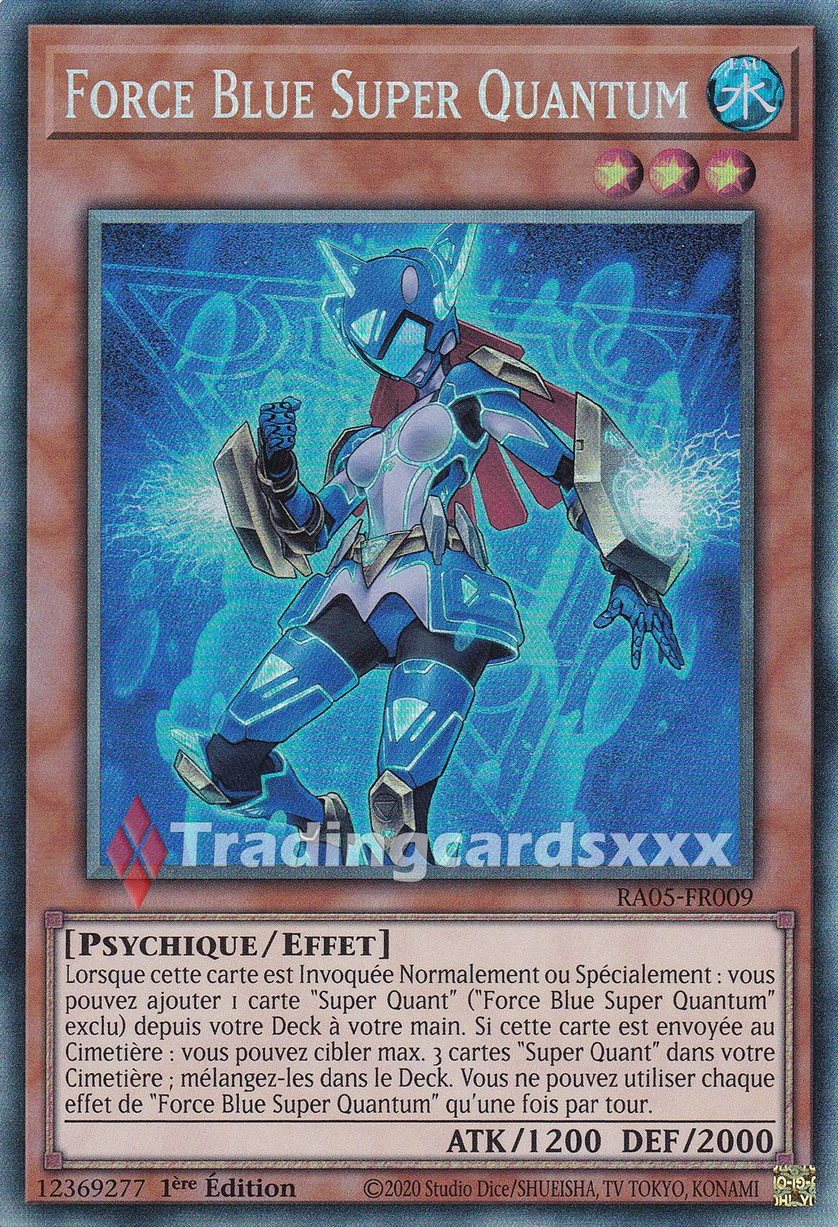 Yu-Gi-Oh! Force Blue Super Quantum : CR RA05-FR009