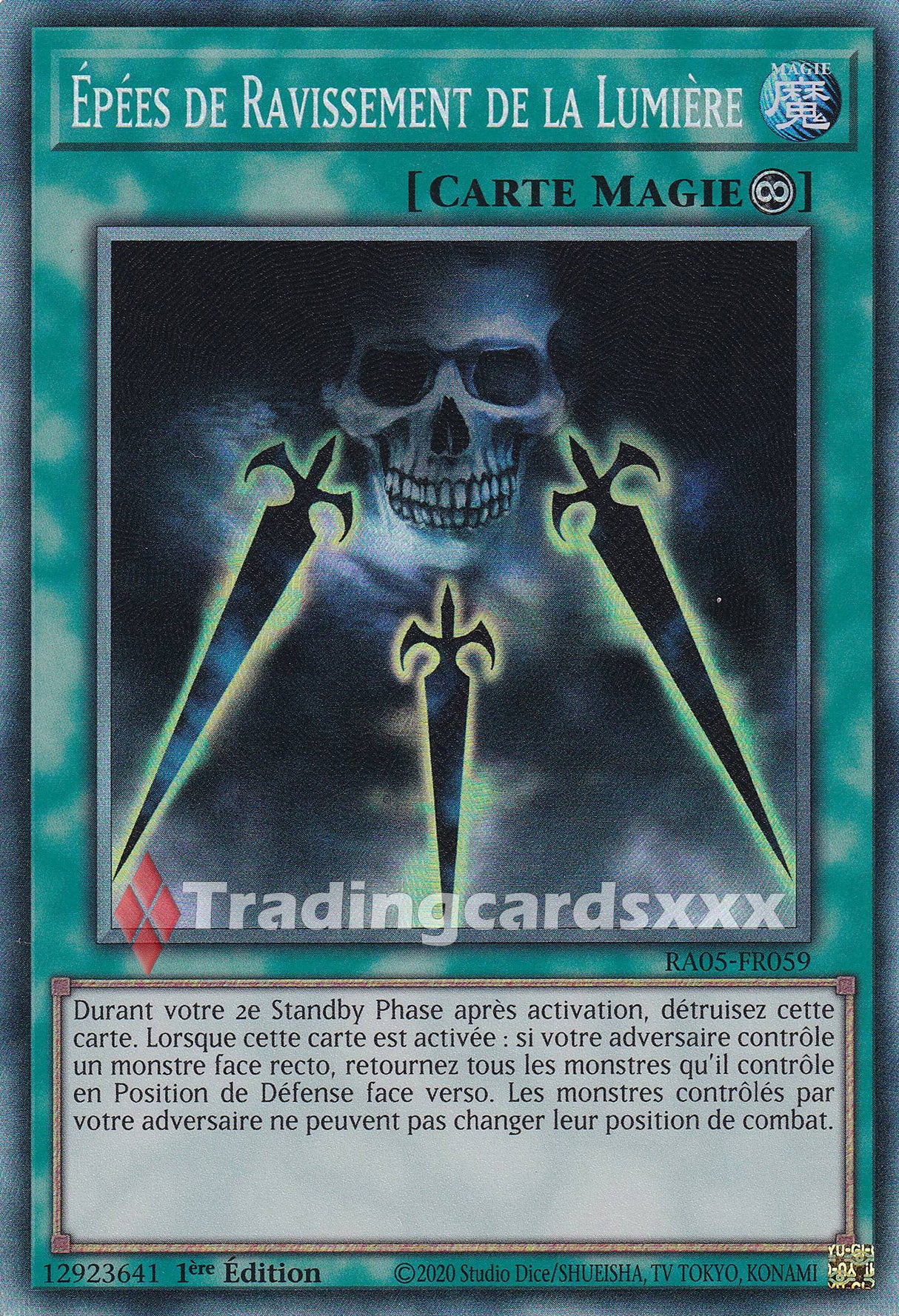 Yu-Gi-Oh! Épées de Ravissement de la Lumière : CR RA05-FR059