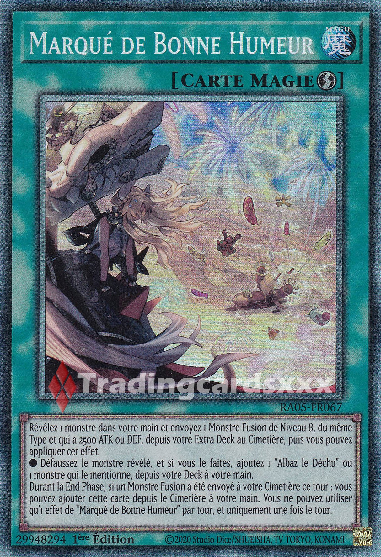 Yu-Gi-Oh! Marqué de Bonne Humeur : CR RA05-FR067