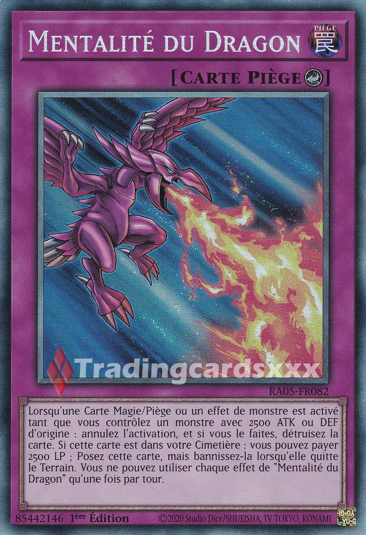 Yu-Gi-Oh! Mentalité du Dragon : CR RA05-FR082