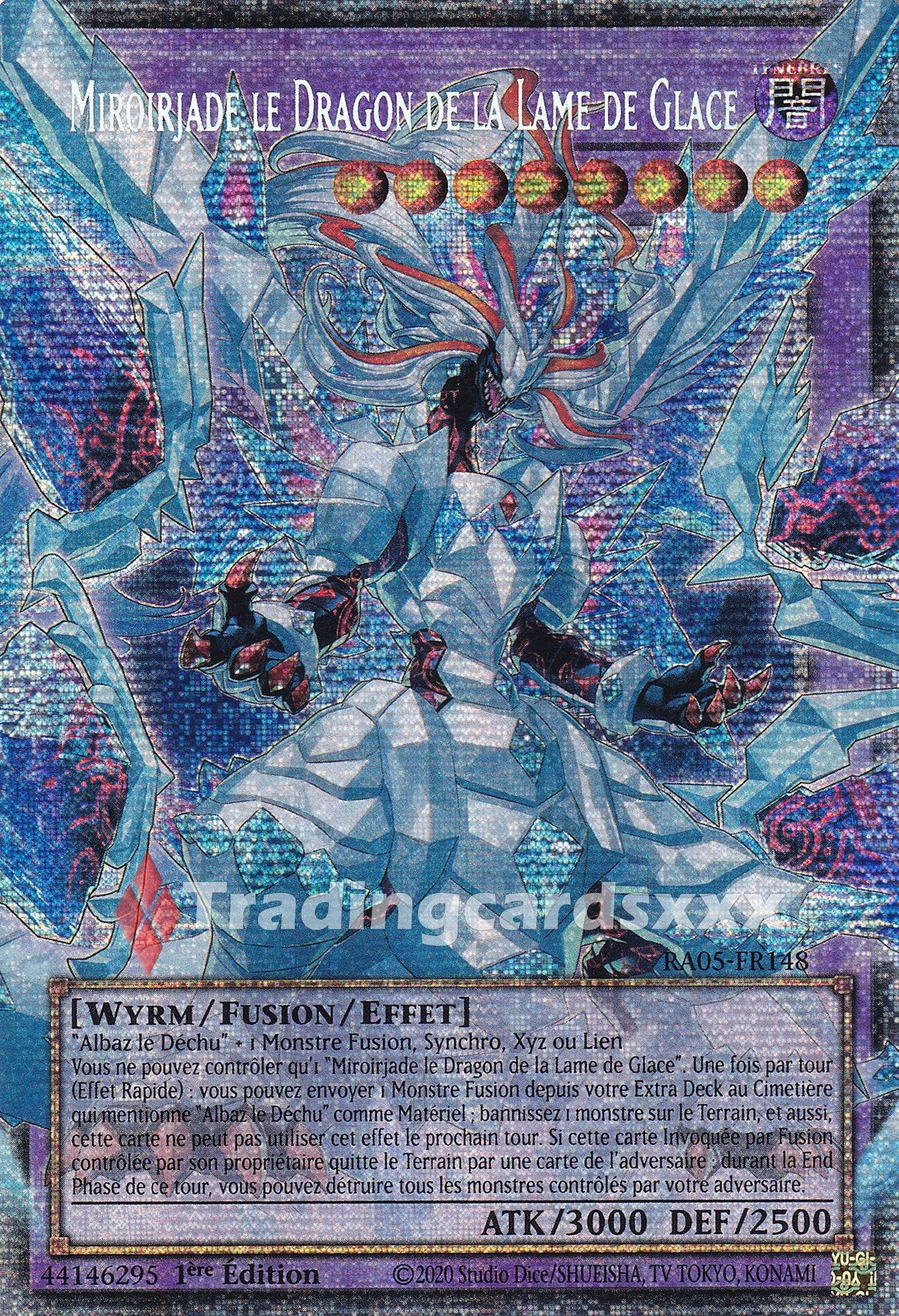 Yu-Gi-Oh! Miroirjade le Dragon de la Lame de Glace : OF STAR RA05-FR148