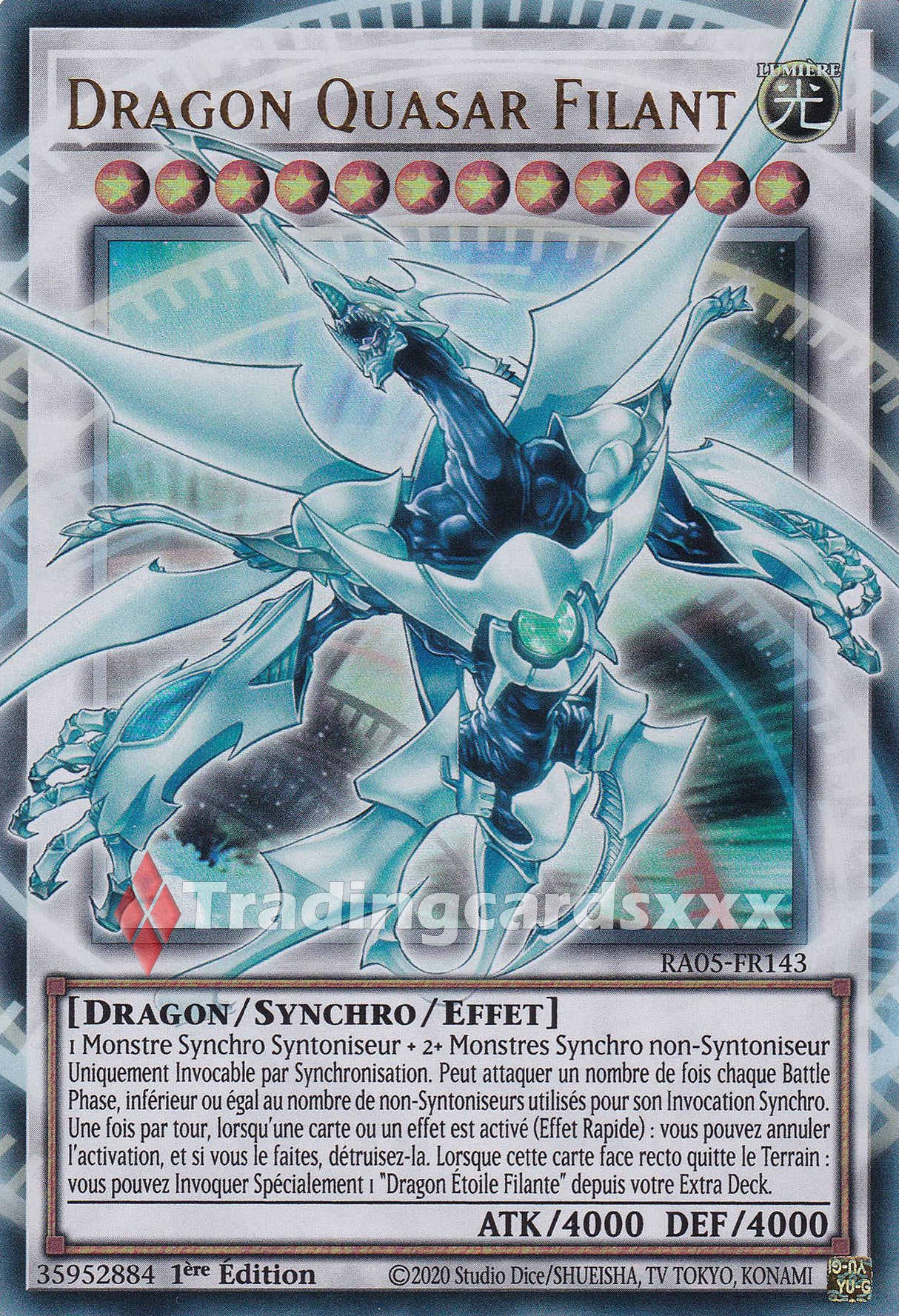 Yu-Gi-Oh! Dragon Quasar Filant : OF UR RA05-FR143
