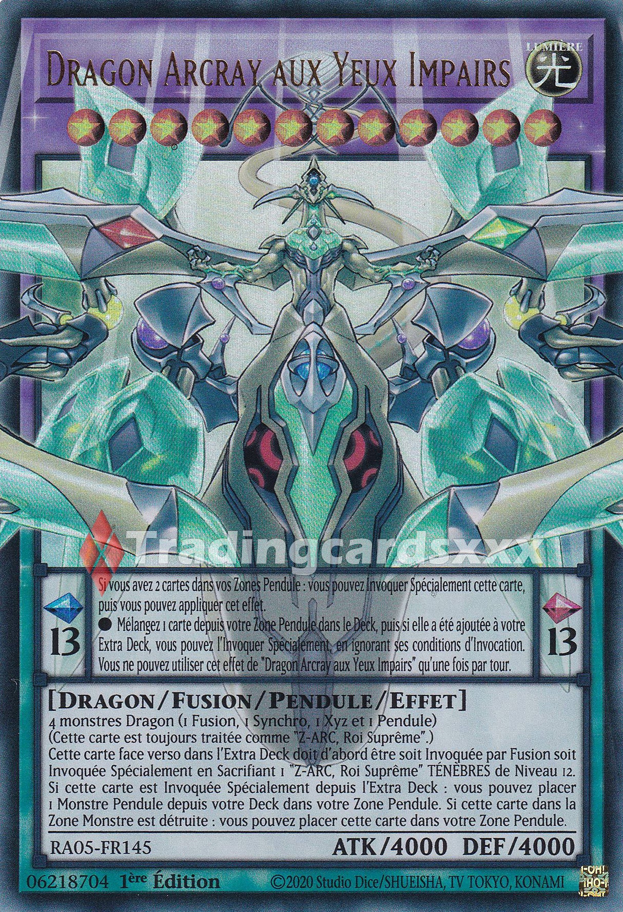 Yu-Gi-Oh! Dragon Arcray aux Yeux Impairs : OF UR RA05-FR145