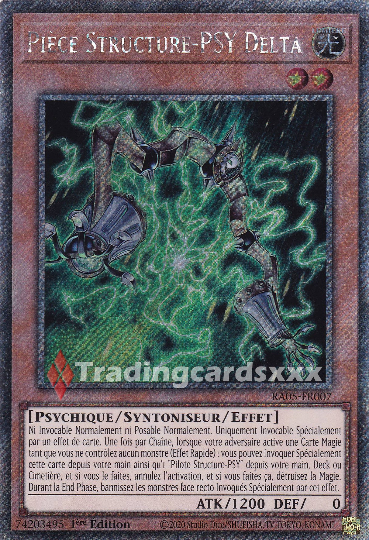Yu-Gi-Oh! Pièce Structure-PSY Delta : PS RA05-FR007