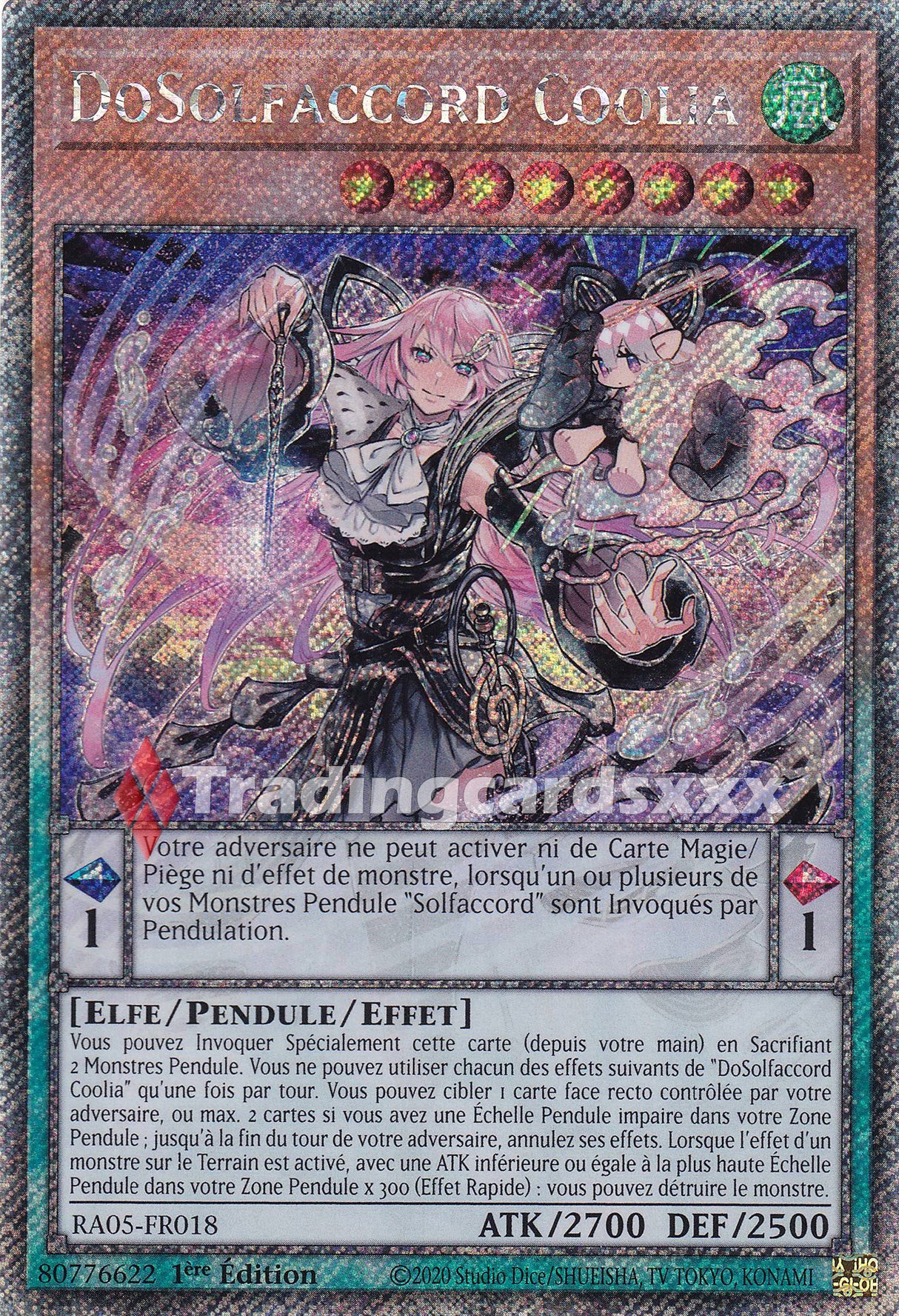Yu-Gi-Oh! DoSolfaccord Coolia : PS RA05-FR018