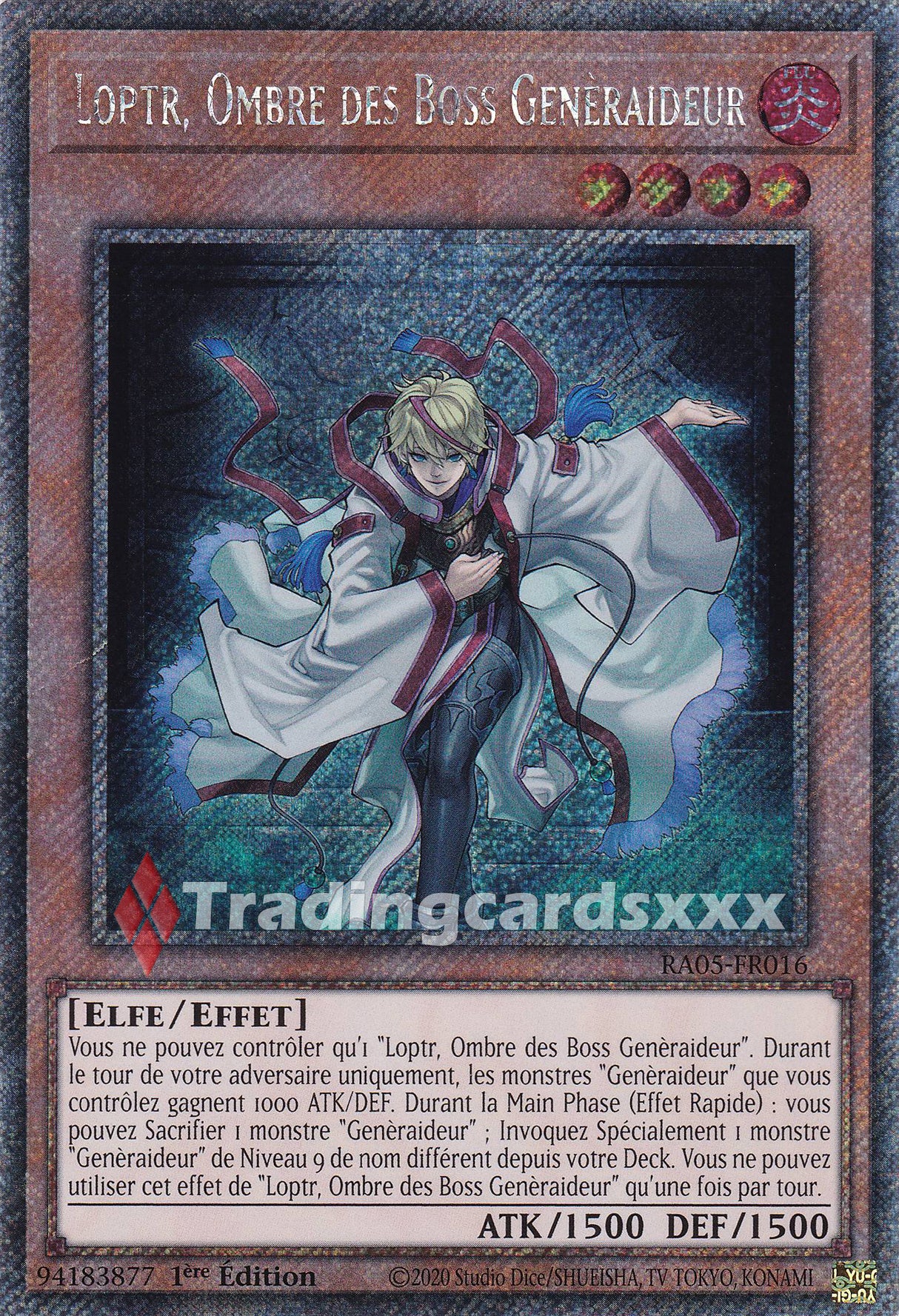 Yu-Gi-Oh! Loptr, Ombre des Boss Genèraideur : PS RA05-FR016