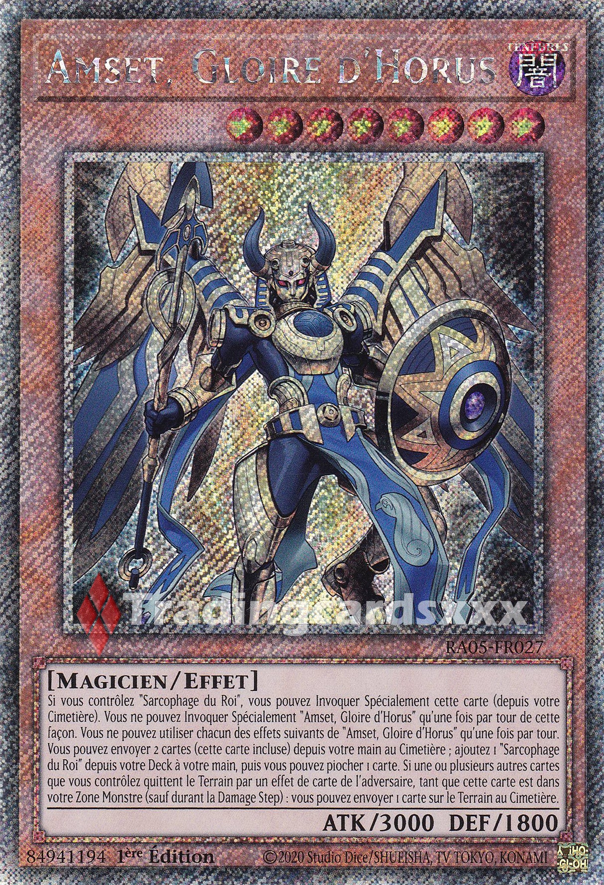 Yu-Gi-Oh! Amset, Gloire d'Horus : PS RA05-FR027