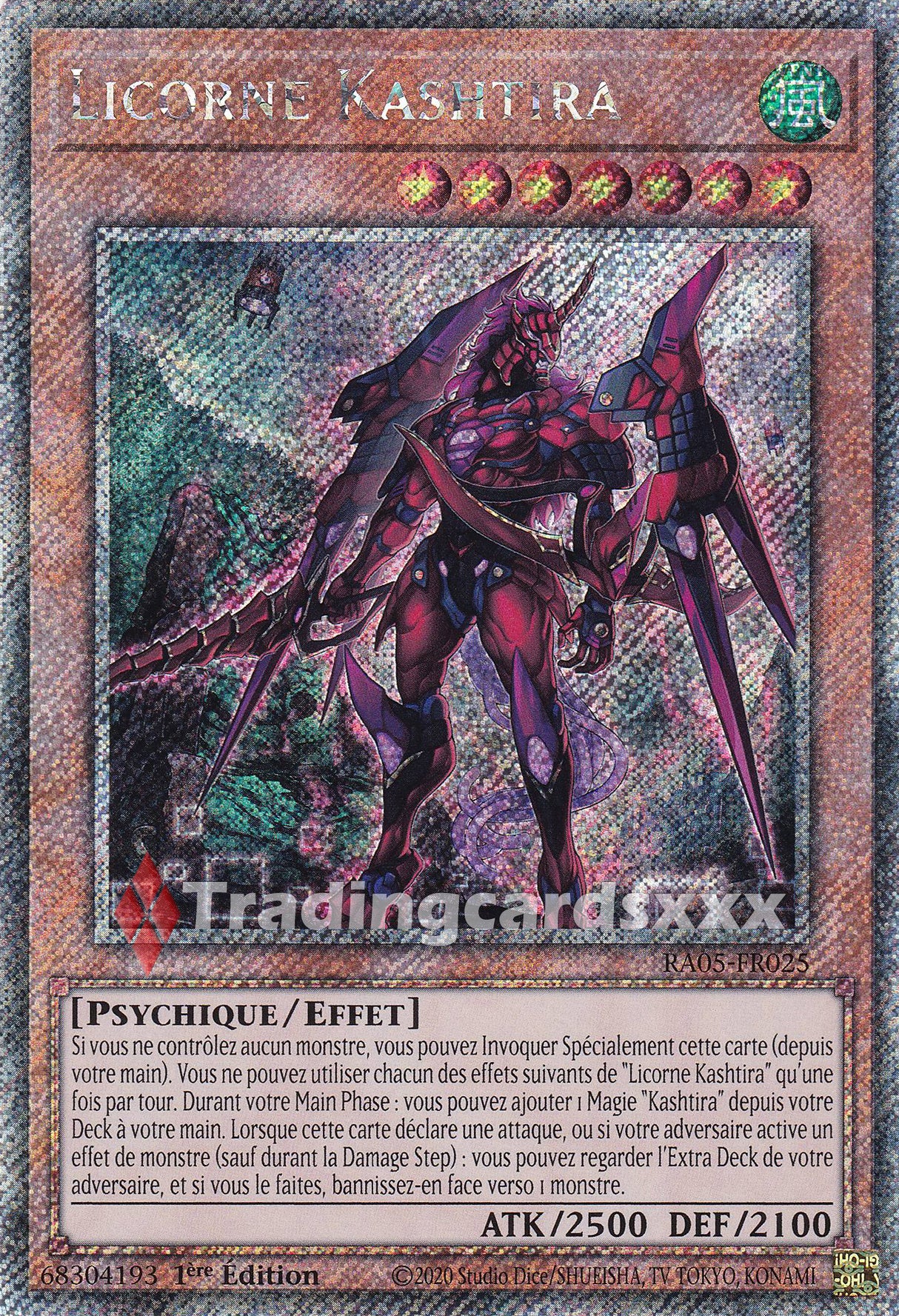 Yu-Gi-Oh! Licorne Kashtira : PS RA05-FR025