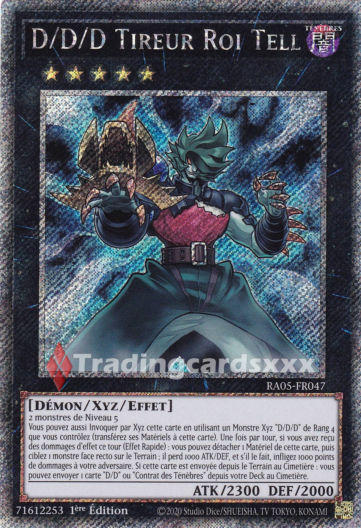 Yu-Gi-Oh! D/D/D Tireur Roi Tell : PS RA05-FR047