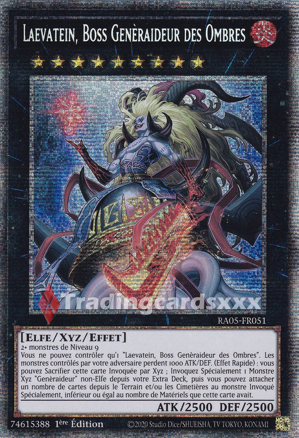 Yu-Gi-Oh! Laevatein, Boss Genèraideur des Ombres : PS RA05-FR051