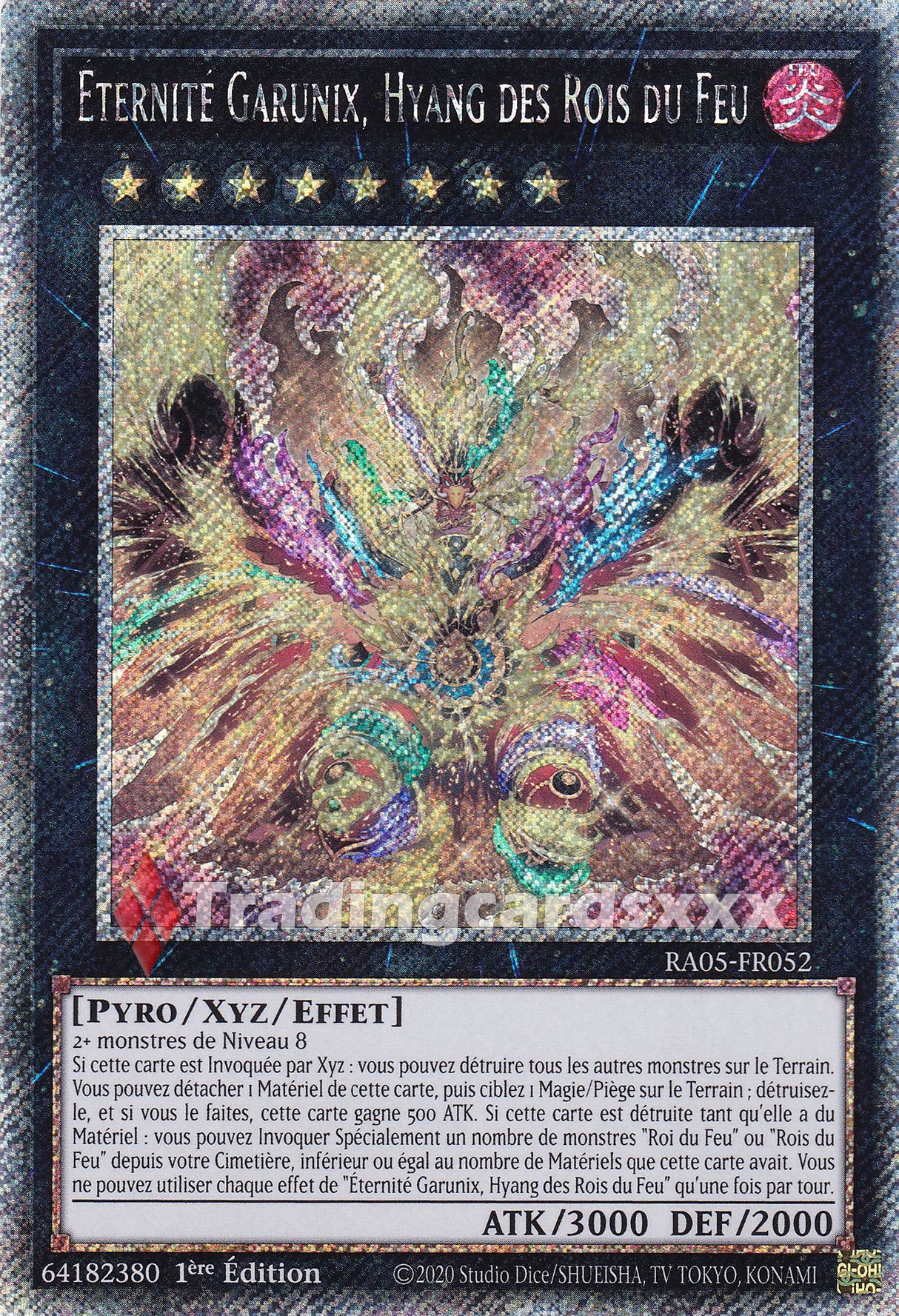 Yu-Gi-Oh! Éternité Garunix, Hyang des Rois du Feu : PS RA05-FR052