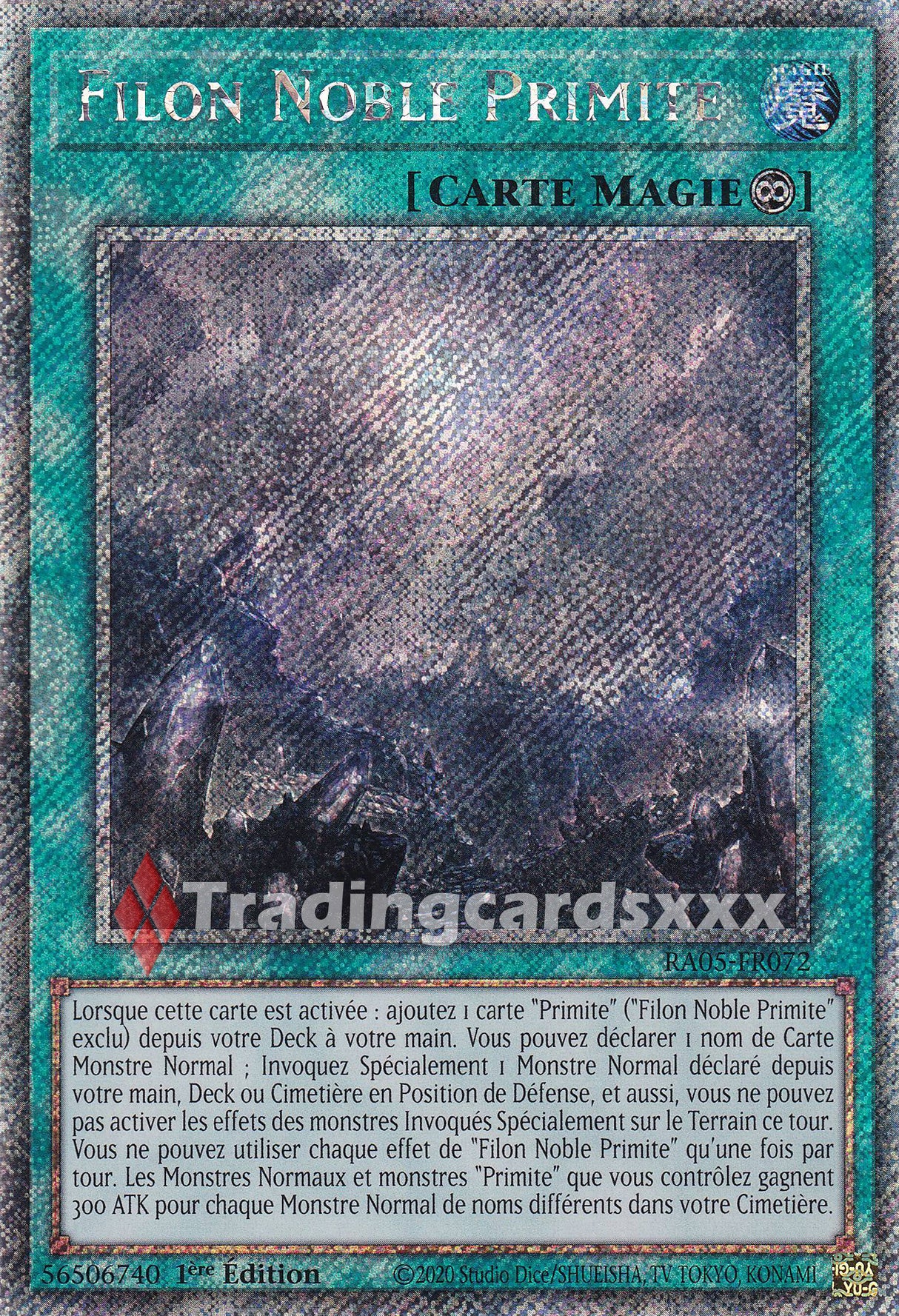 Yu-Gi-Oh! Filon Noble Primite : PS RA05-FR072
