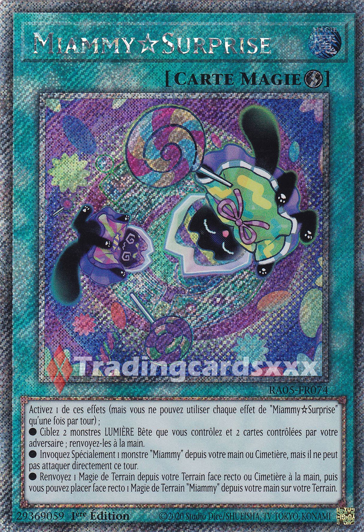 Yu-Gi-Oh! Miammy?Surprise : PS RA05-FR074