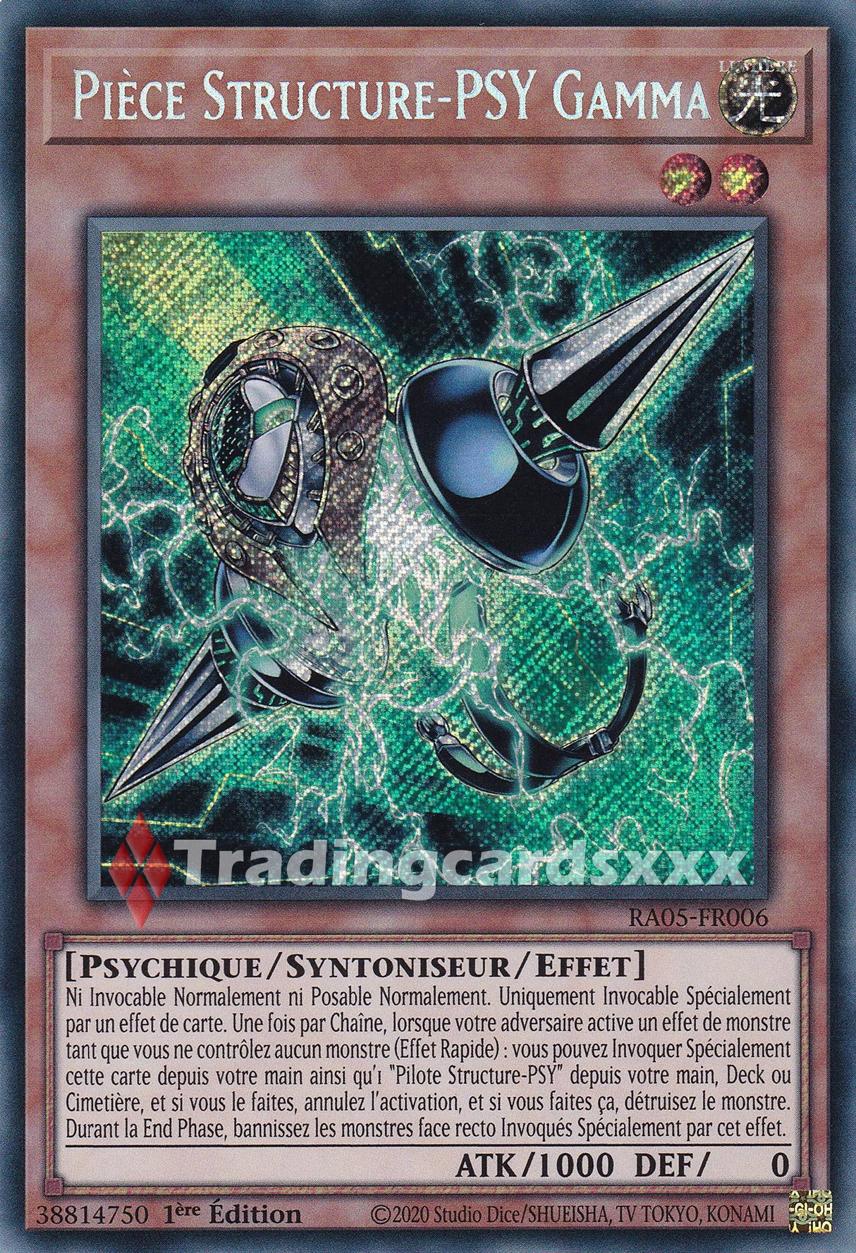Yu-Gi-Oh! Pièce Structure-PSY Gamma : SE RA05-FR006