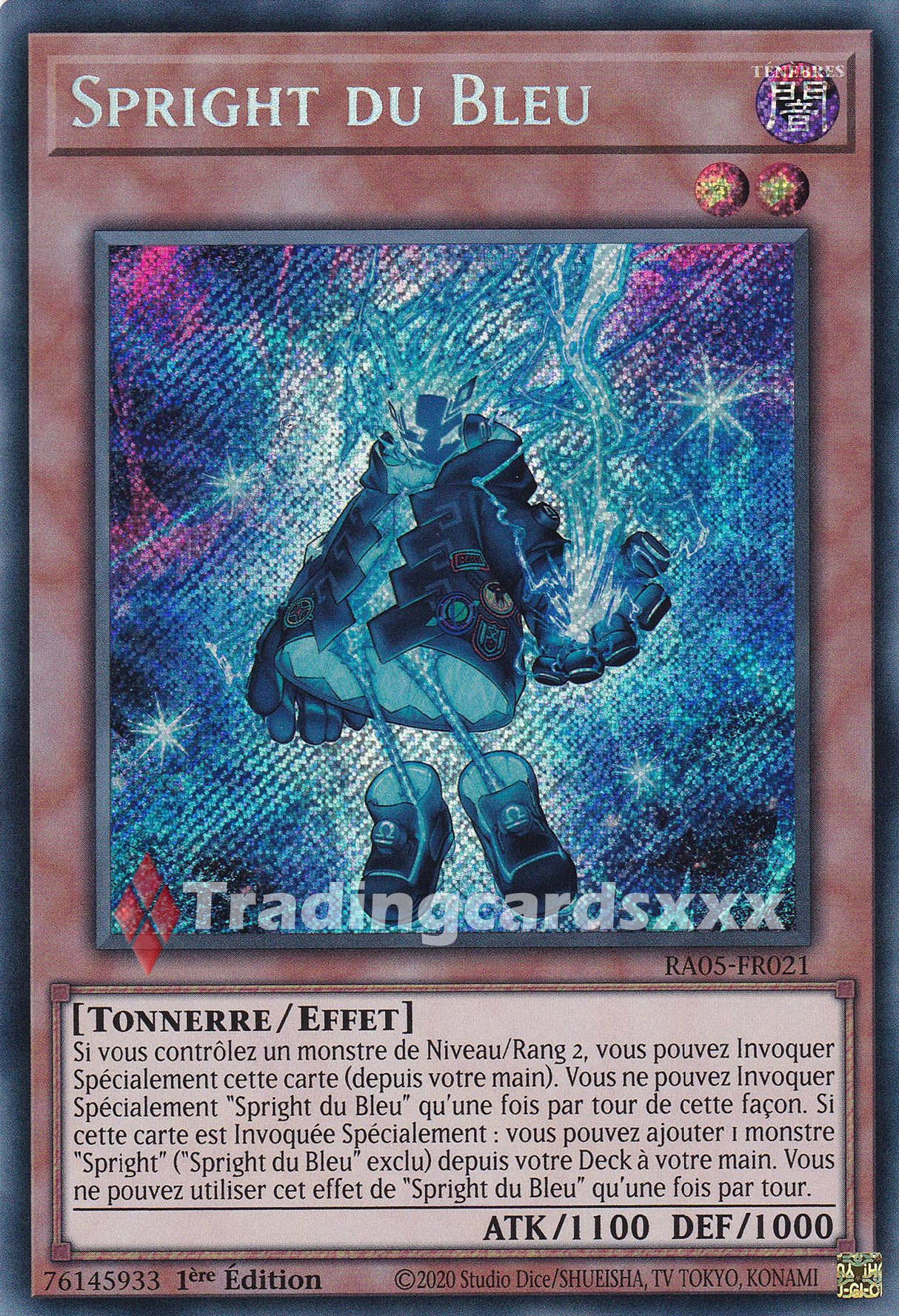 Yu-Gi-Oh! Spright du Bleu : SE RA05-FR021