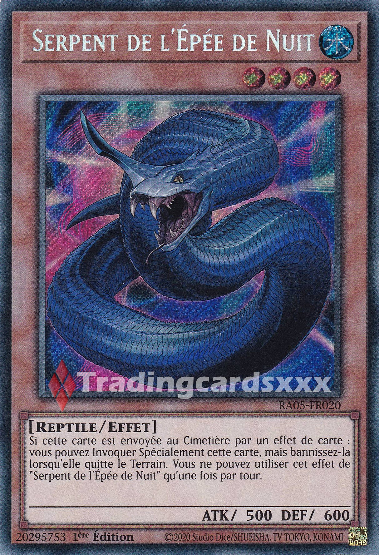 Yu-Gi-Oh! Serpent de l'Épée de Nuit : SE RA05-FR020