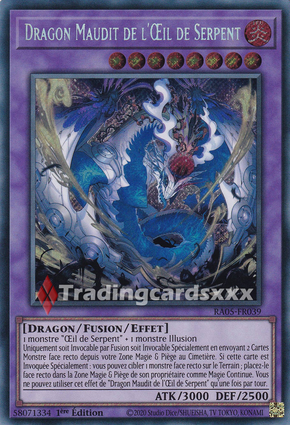 Yu-Gi-Oh! Dragon Maudit de l'Œil de Serpent : SE RA05-FR039