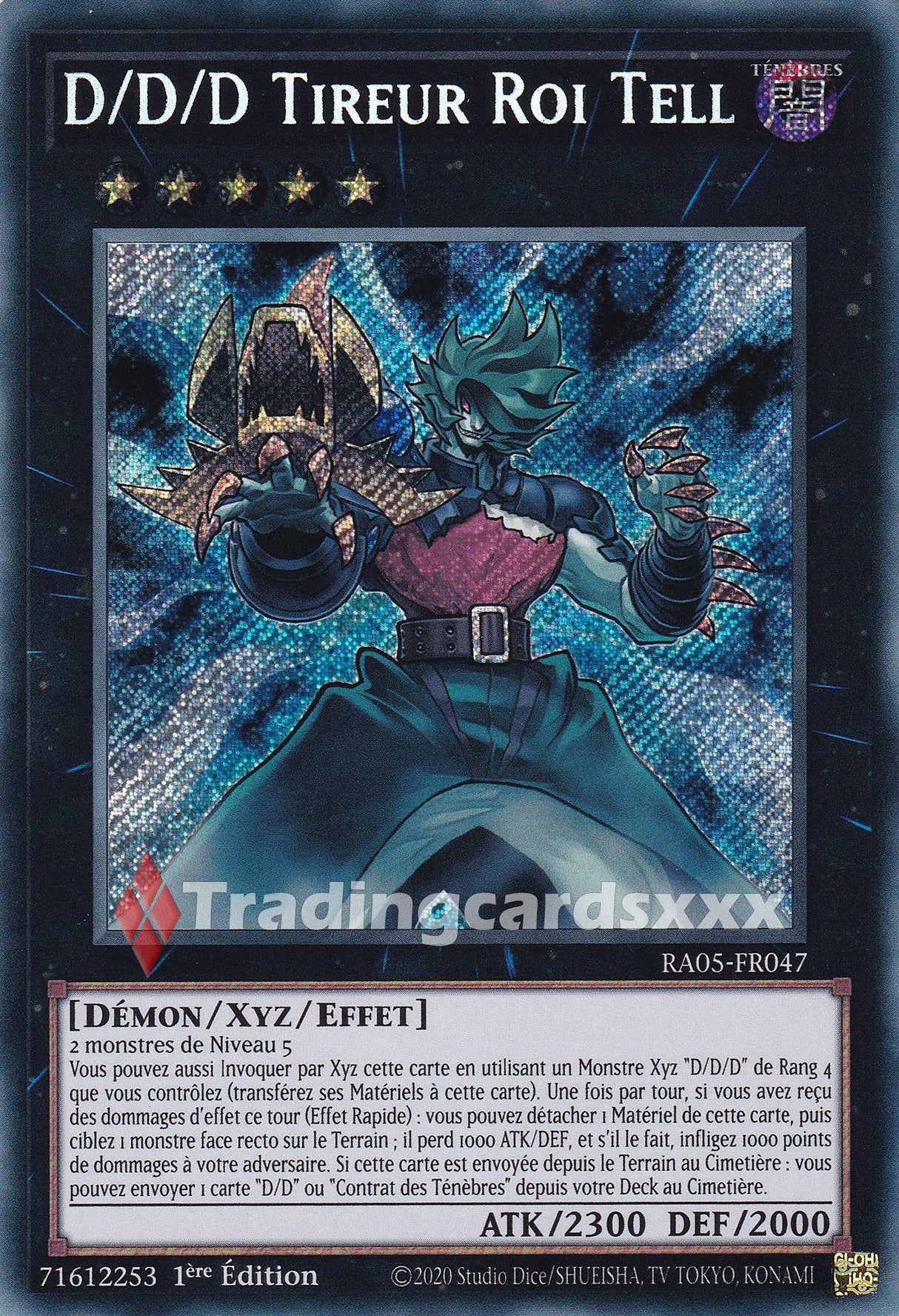 Yu-Gi-Oh! D/D/D Tireur Roi Tell : SE RA05-FR047