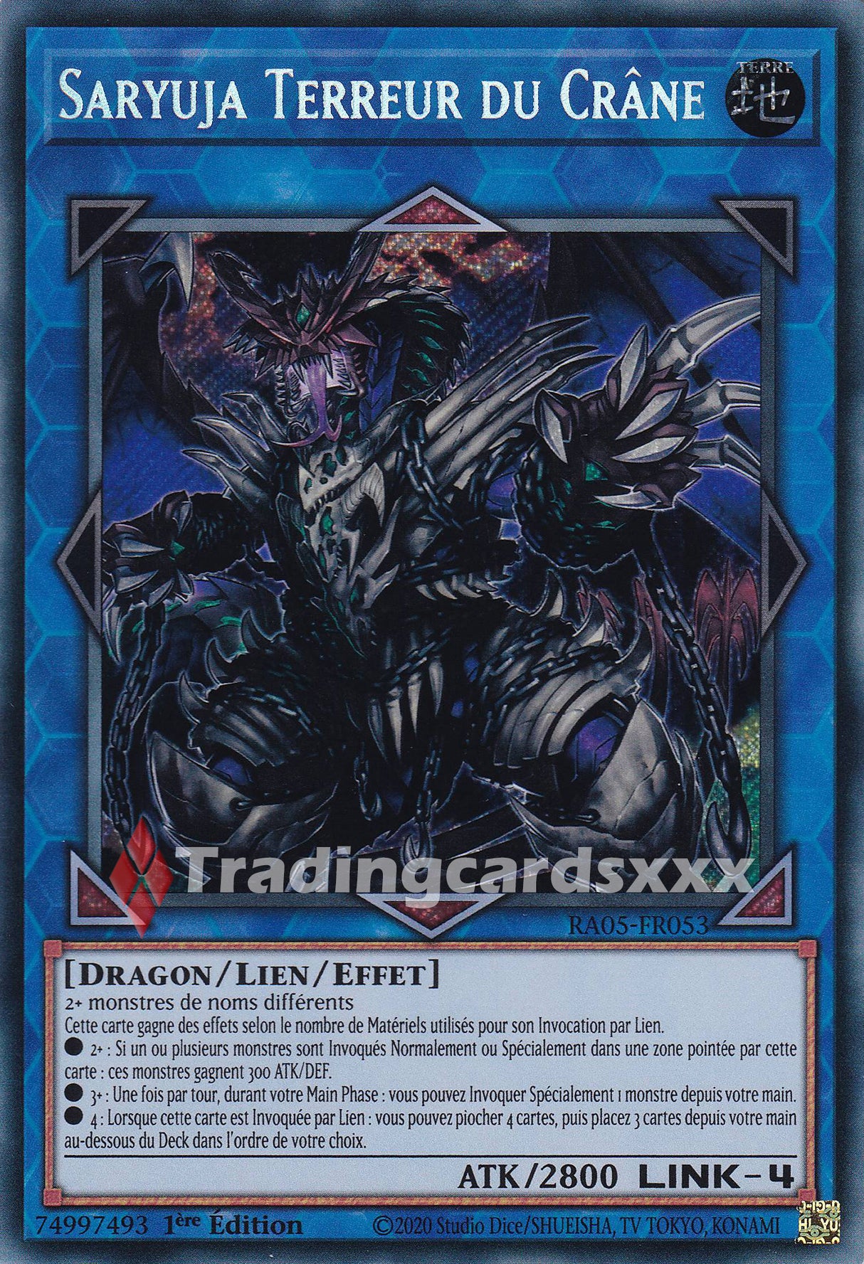 Yu-Gi-Oh! Saryuja Terreur du Crâne : SE RA05-FR053