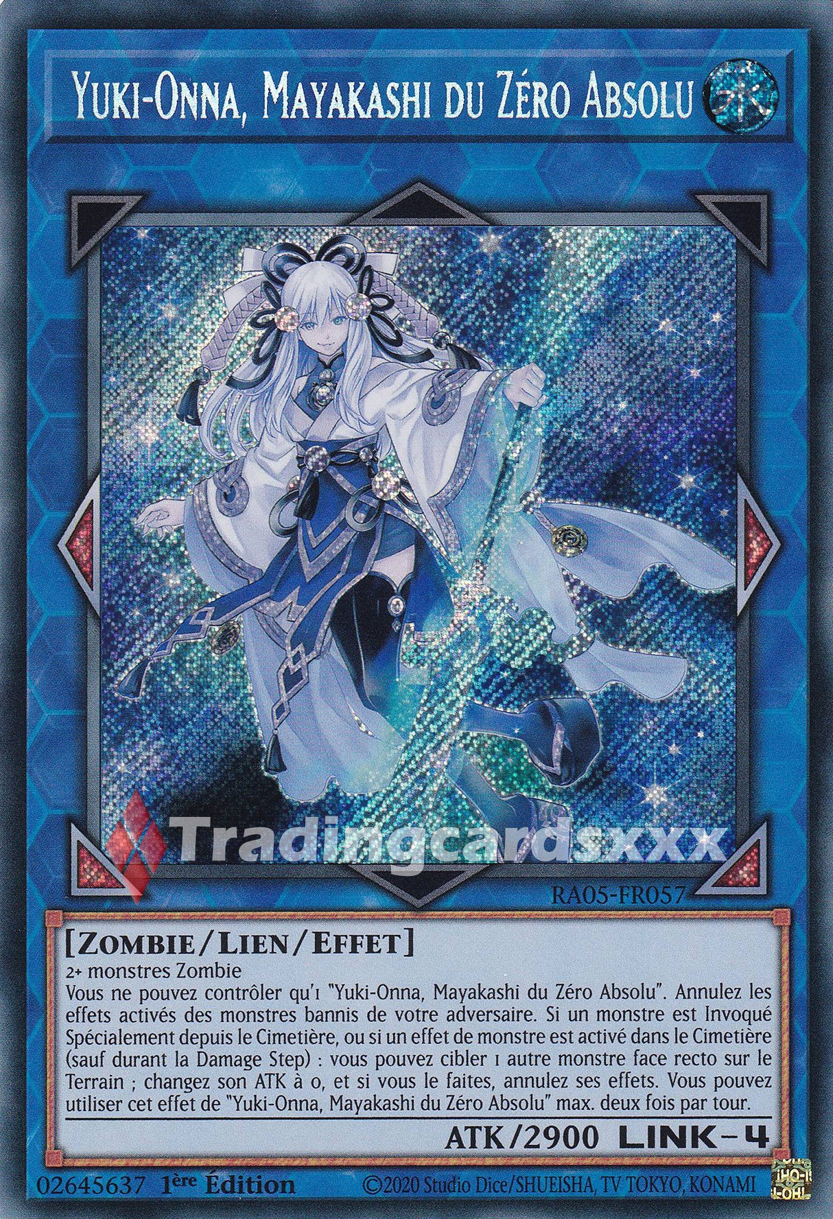 Yu-Gi-Oh! Yuki-Onna, Mayakashi du Zéro Absolu : SE RA05-FR057