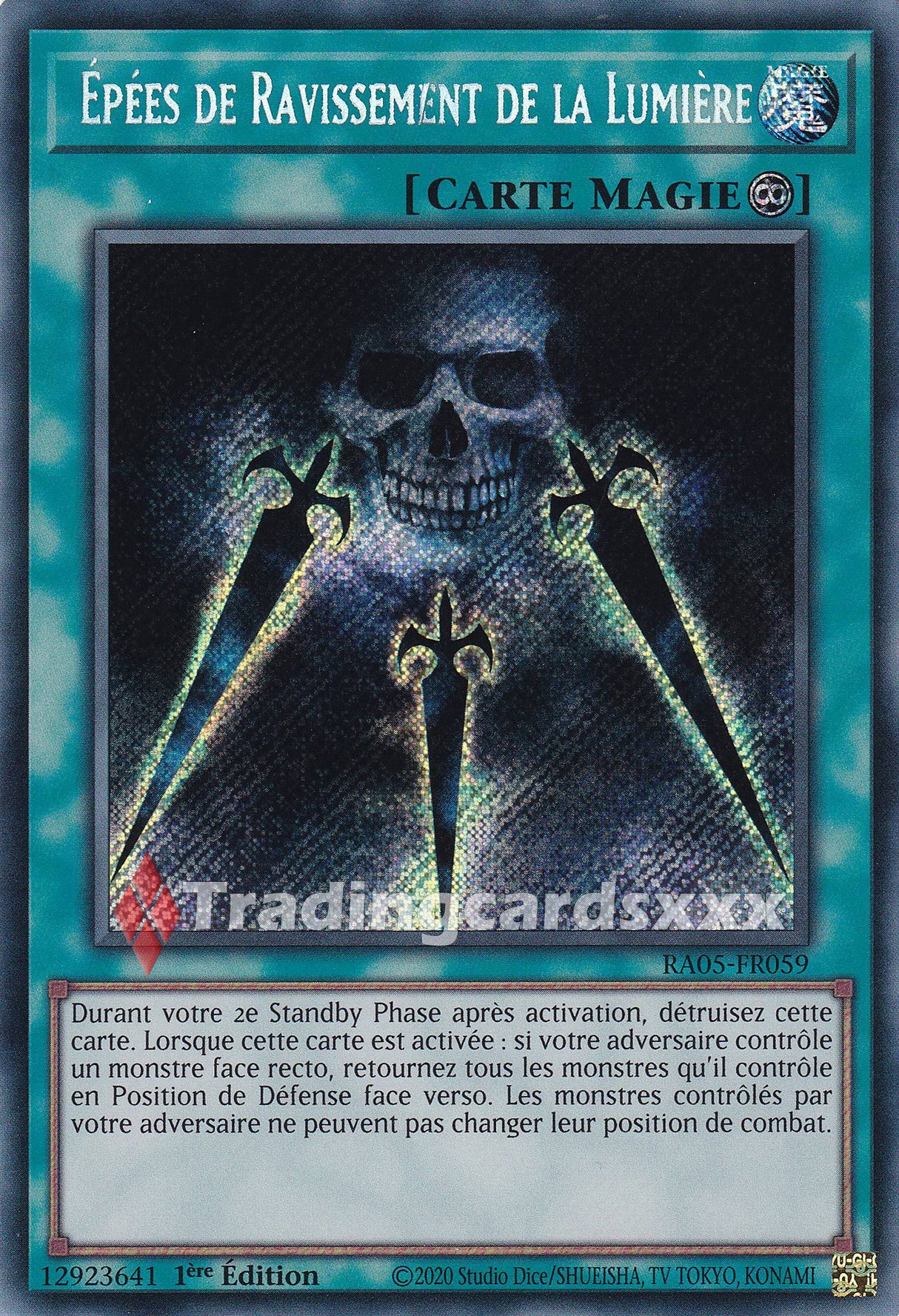 Yu-Gi-Oh! Épées de Ravissement de la Lumière : SE RA05-FR059