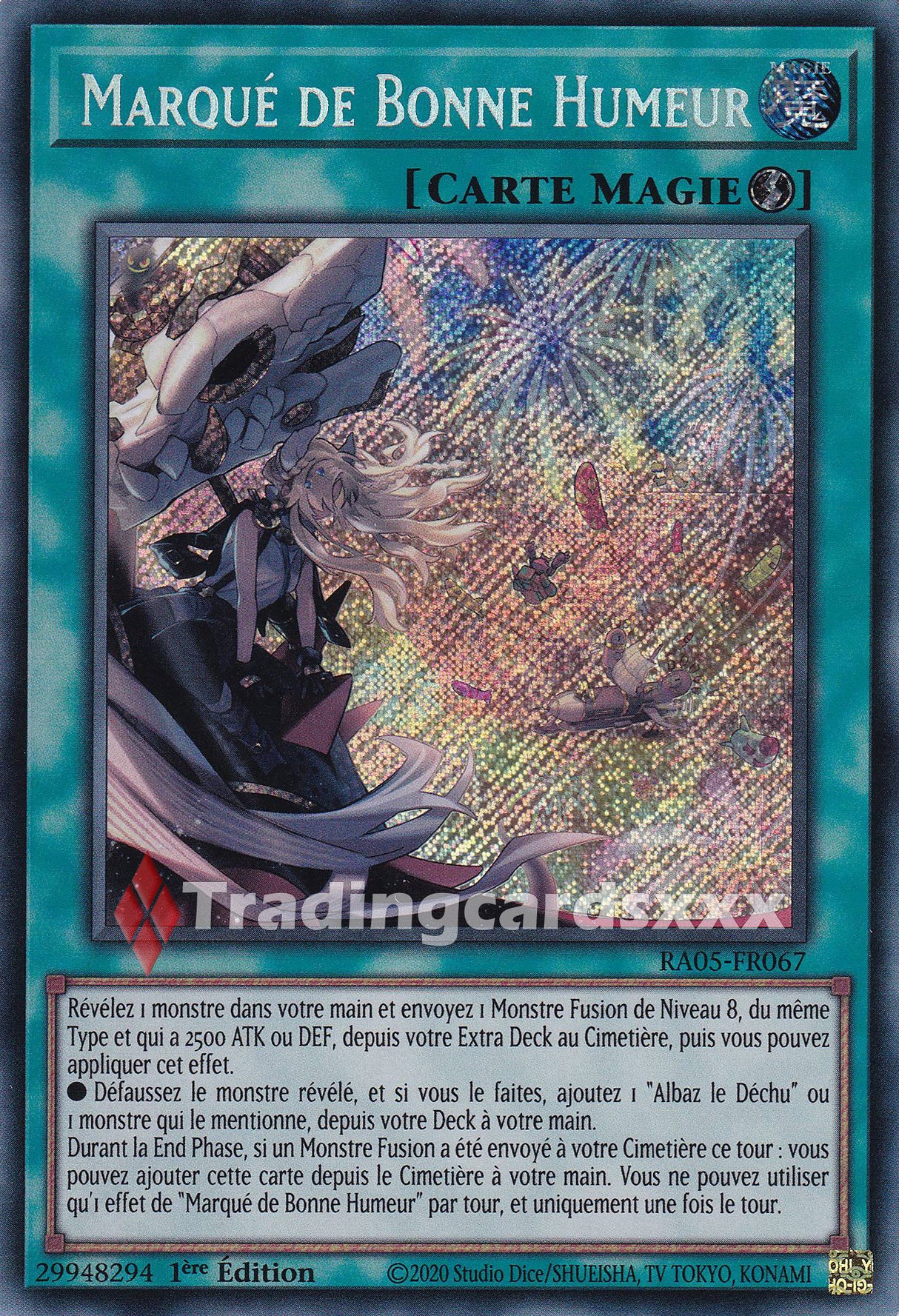 Yu-Gi-Oh! Marqué de Bonne Humeur : SE RA05-FR067