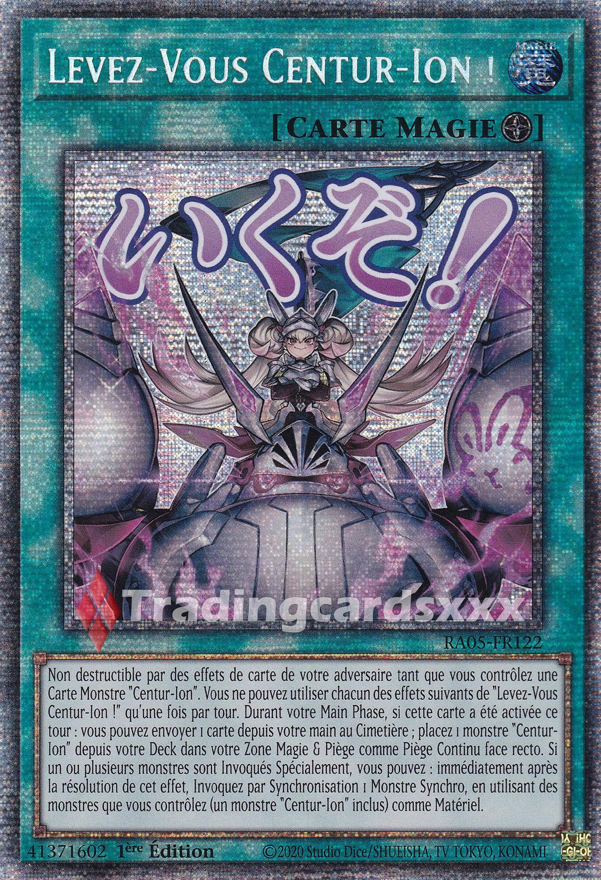 Yu-Gi-Oh! Levez-Vous Centur-Ion ! : ALT STAR RA05-FR122