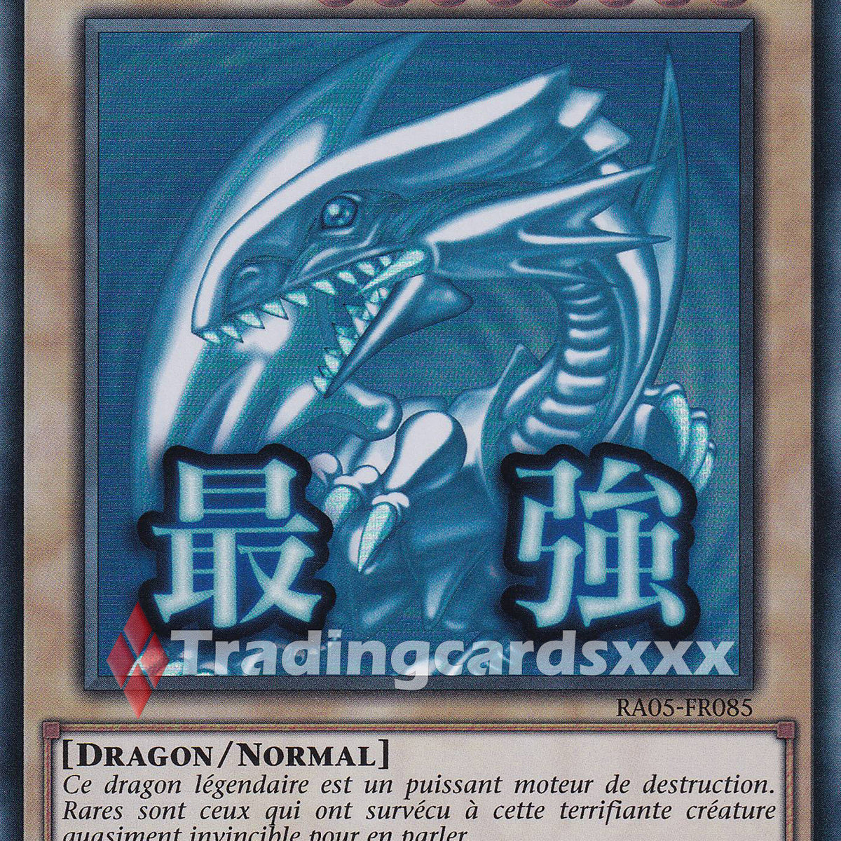 yugioh blue eyes white dragon anime card Yu-Gi-Oh! Dragon Blanc aux Yeux Bleus : ALT UR RA05-FR085 – Tradingcardsxxx