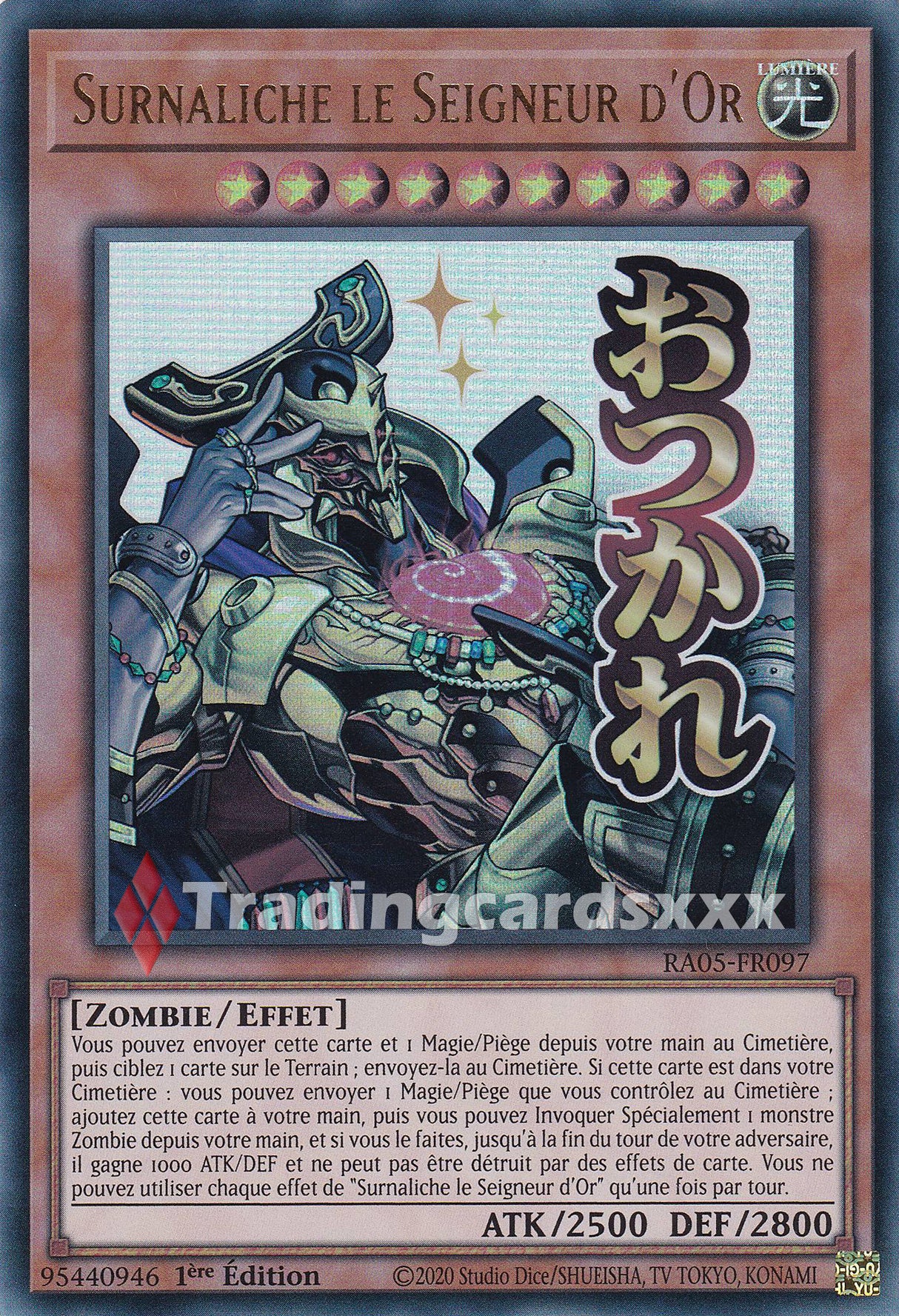 Yu-Gi-Oh! Surnaliche le Seigneur d'Or : ALT UR RA05-FR097