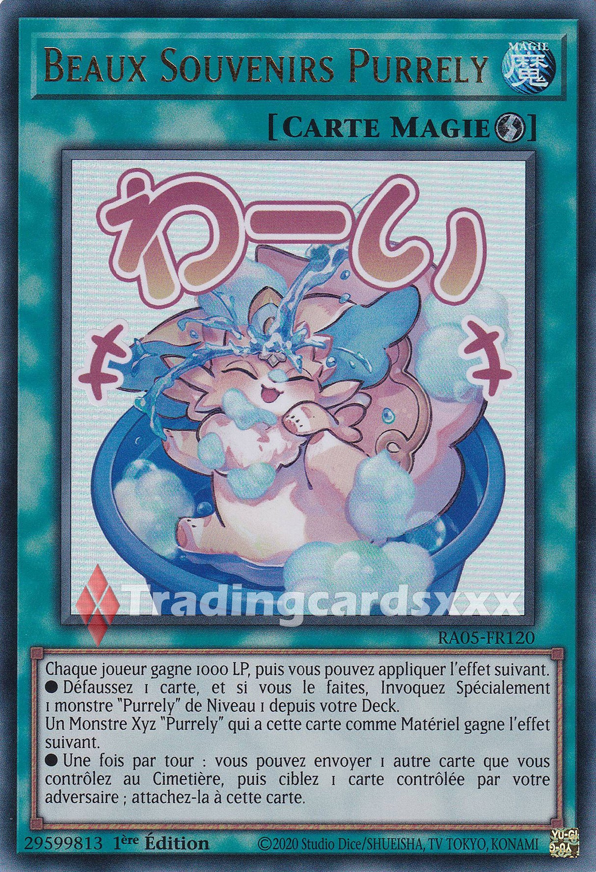 Yu-Gi-Oh! Beaux Souvenirs Purrely : ALT UR RA05-FR120
