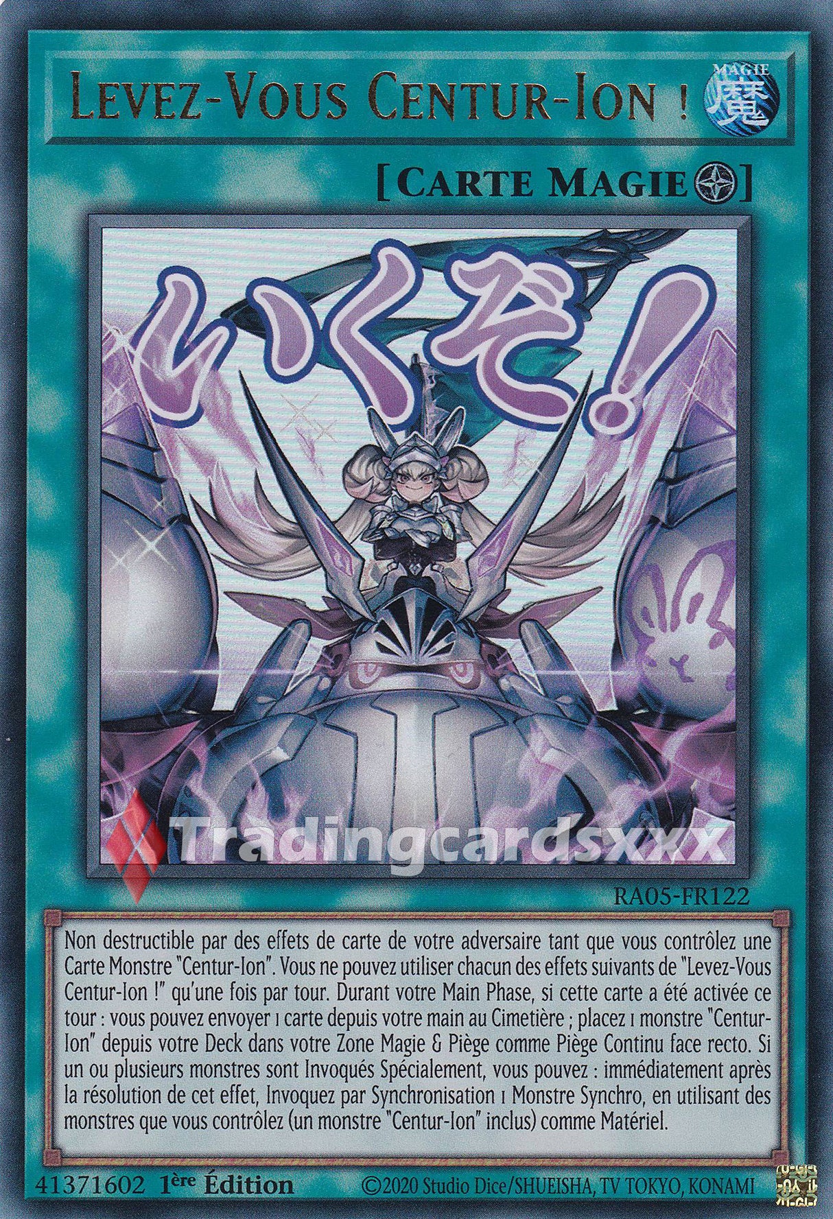 Yu-Gi-Oh! Levez-Vous Centur-Ion ! : ALT UR RA05-FR122