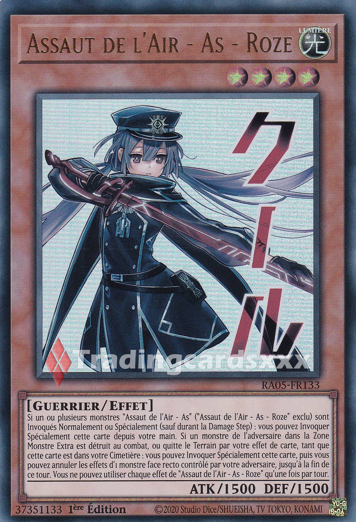 Yu-Gi-Oh! Assaut de l'Air - As - Roze : ALT UR RA05-FR133