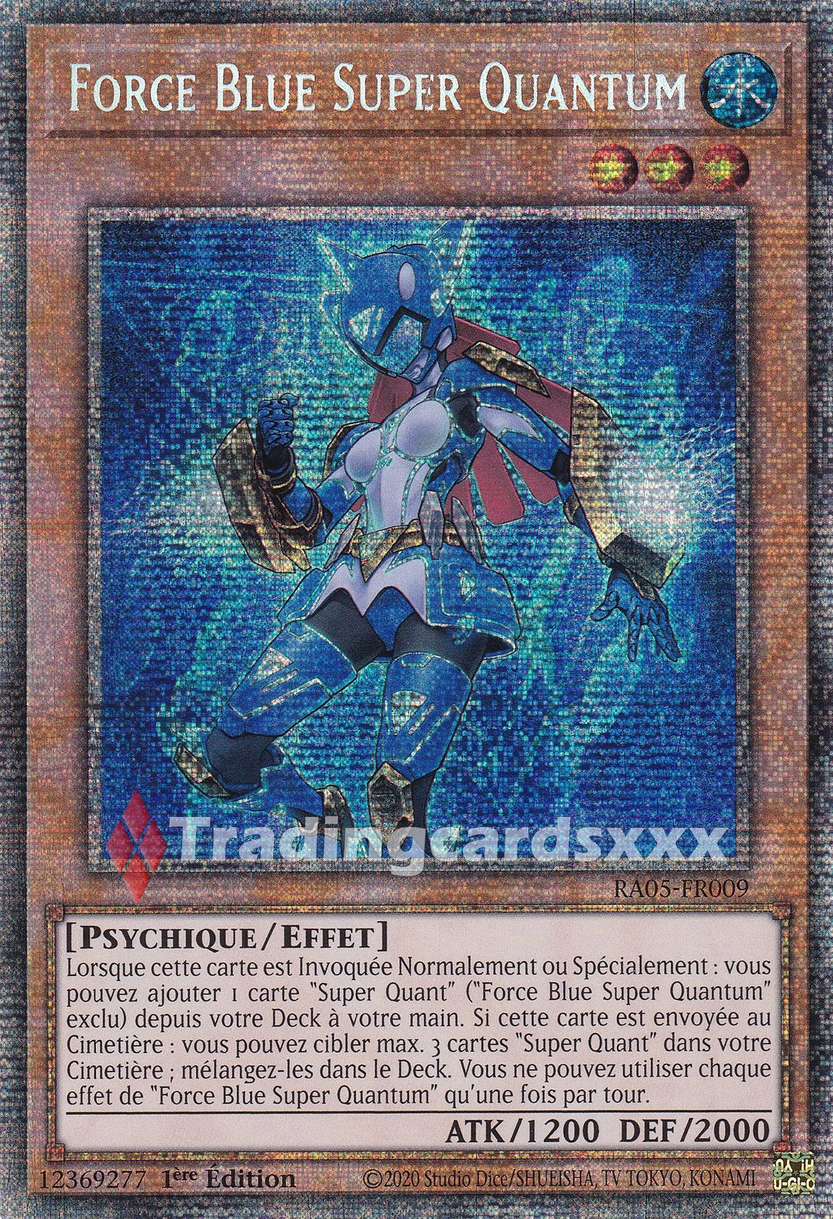 Yu-Gi-Oh! Force Blue Super Quantum : STAR RA05-FR009