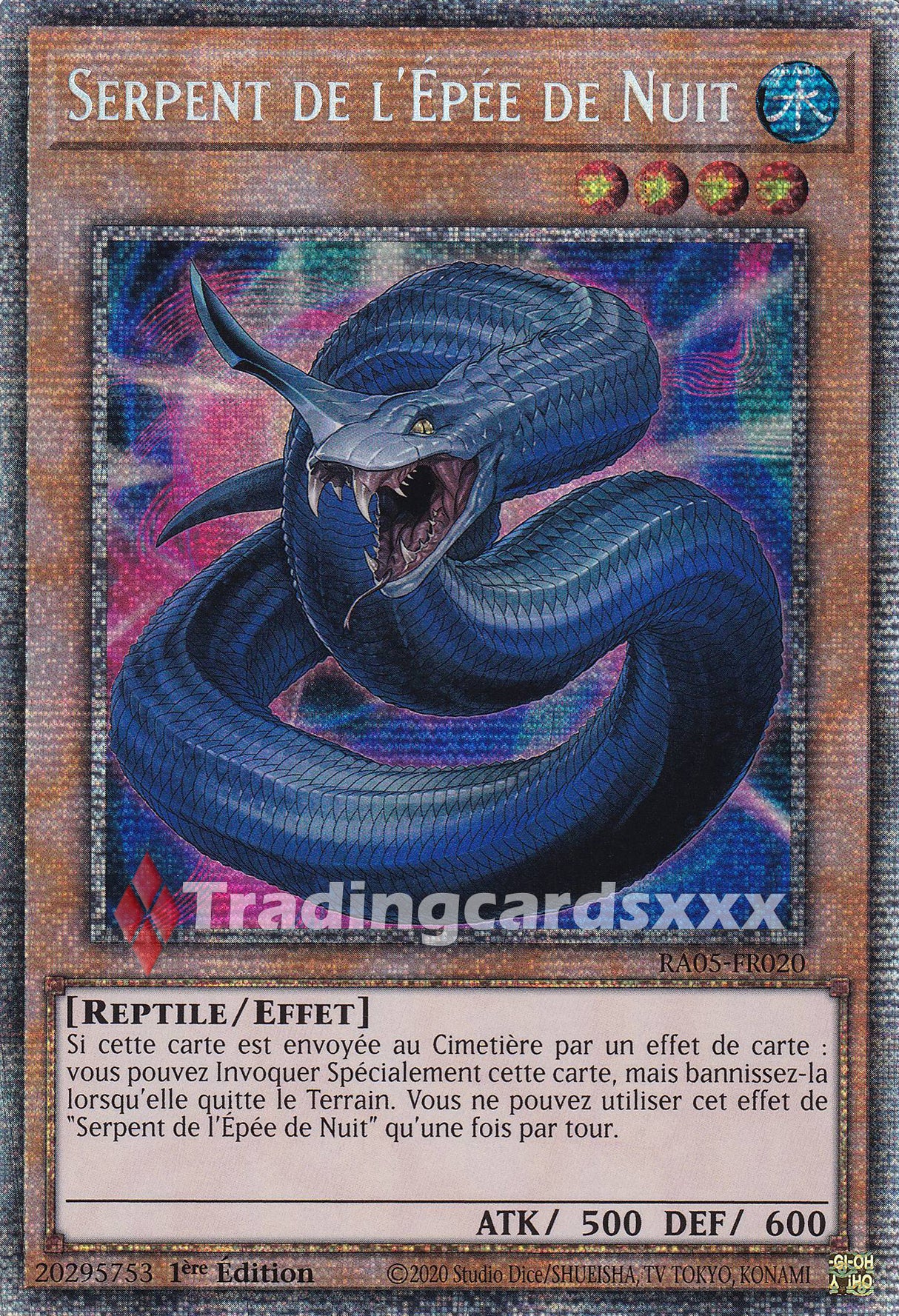 Yu-Gi-Oh! Serpent de l'Épée de Nuit : STAR RA05-FR020