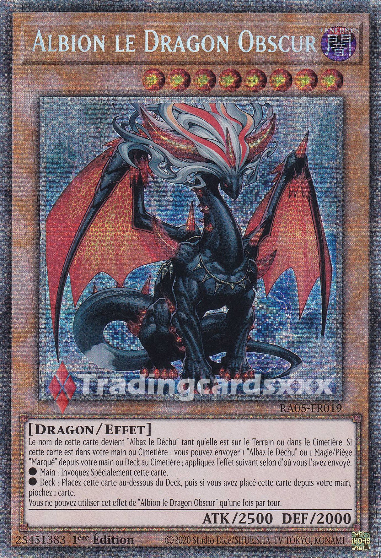 Yu-Gi-Oh! Albion le Dragon Obscur : STAR RA05-FR019