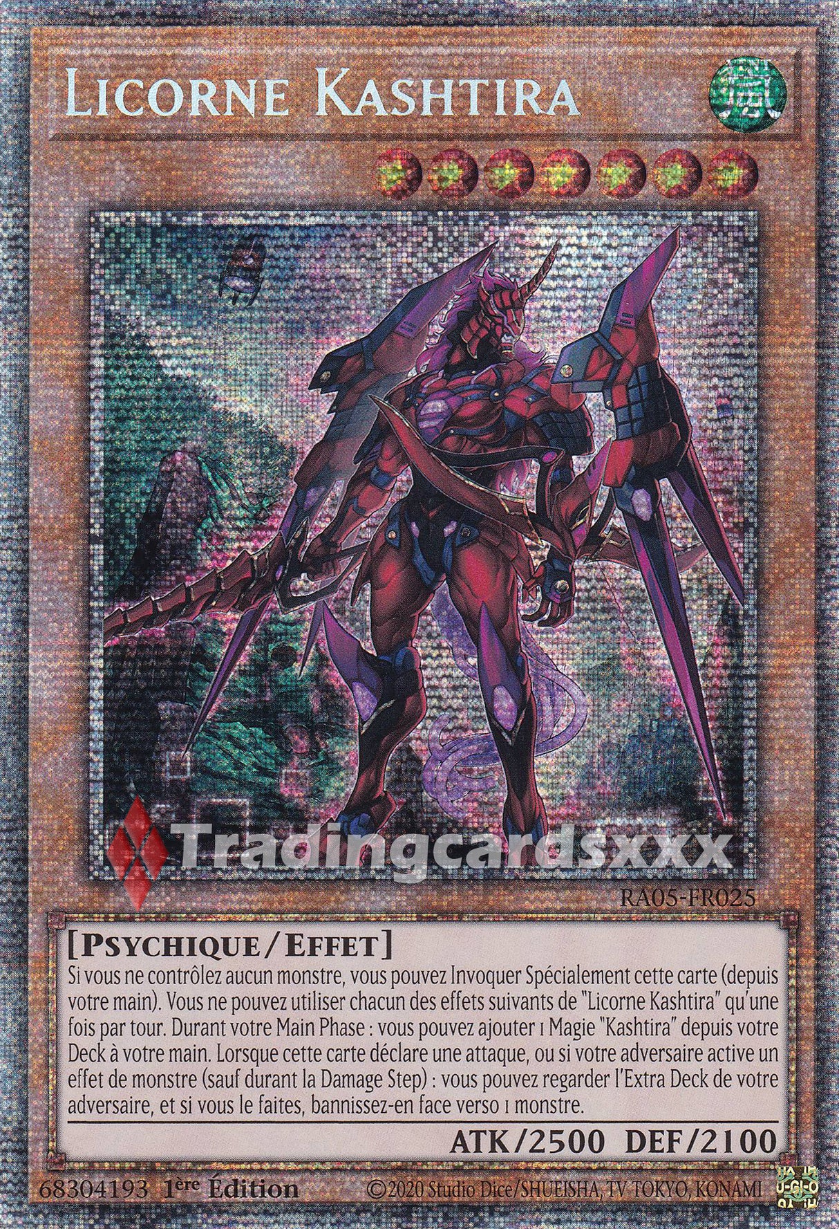 Yu-Gi-Oh! Licorne Kashtira : STAR RA05-FR025