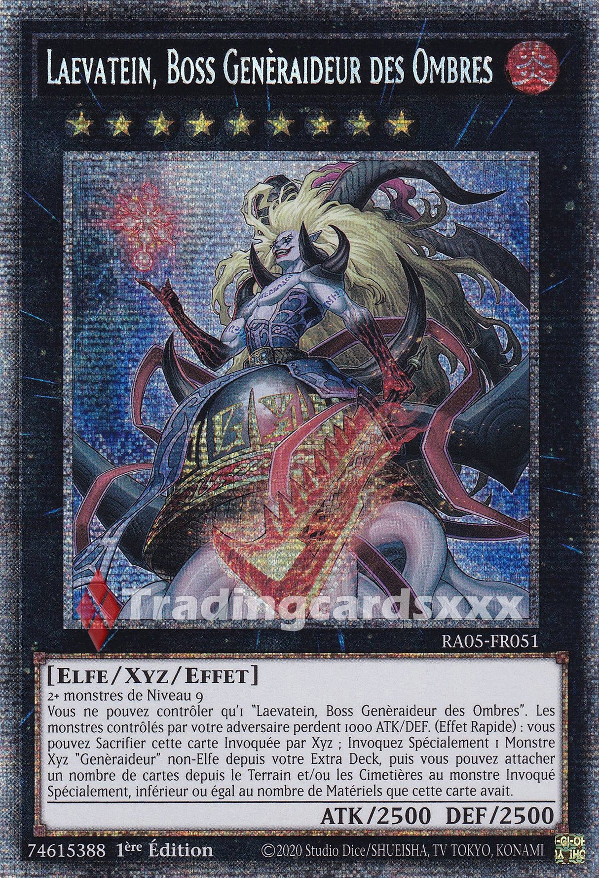Yu-Gi-Oh! Laevatein, Boss Genèraideur des Ombres : STAR RA05-FR051