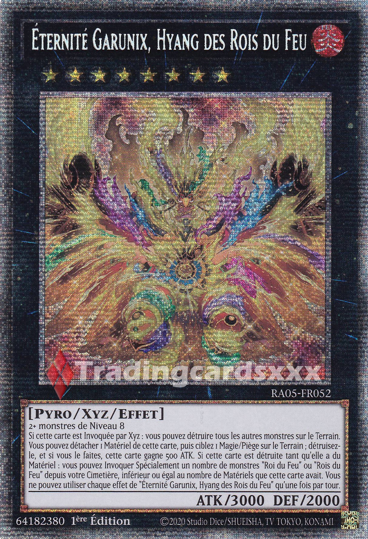 Yu-Gi-Oh! Éternité Garunix, Hyang des Rois du Feu : STAR RA05-FR052