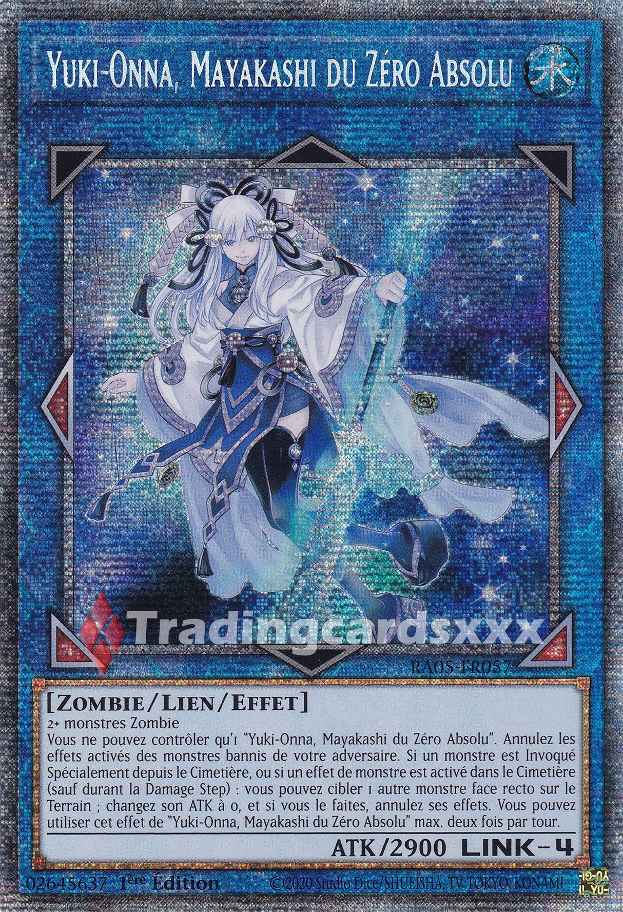 Yu-Gi-Oh! Yuki-Onna, Mayakashi du Zéro Absolu : STAR RA05-FR057