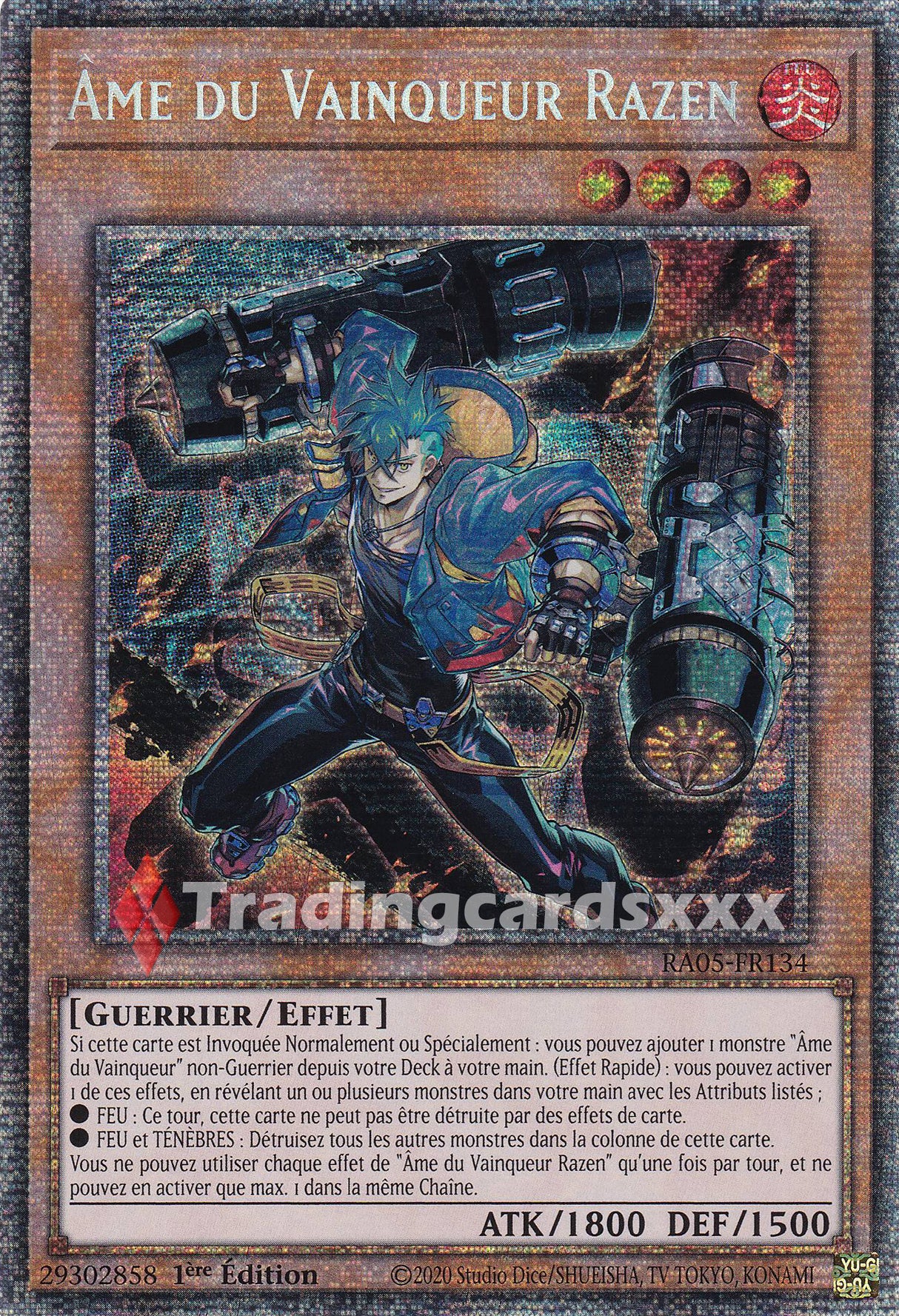 Yu-Gi-Oh! Âme du Vainqueur Razen : STAR RA05-FR134