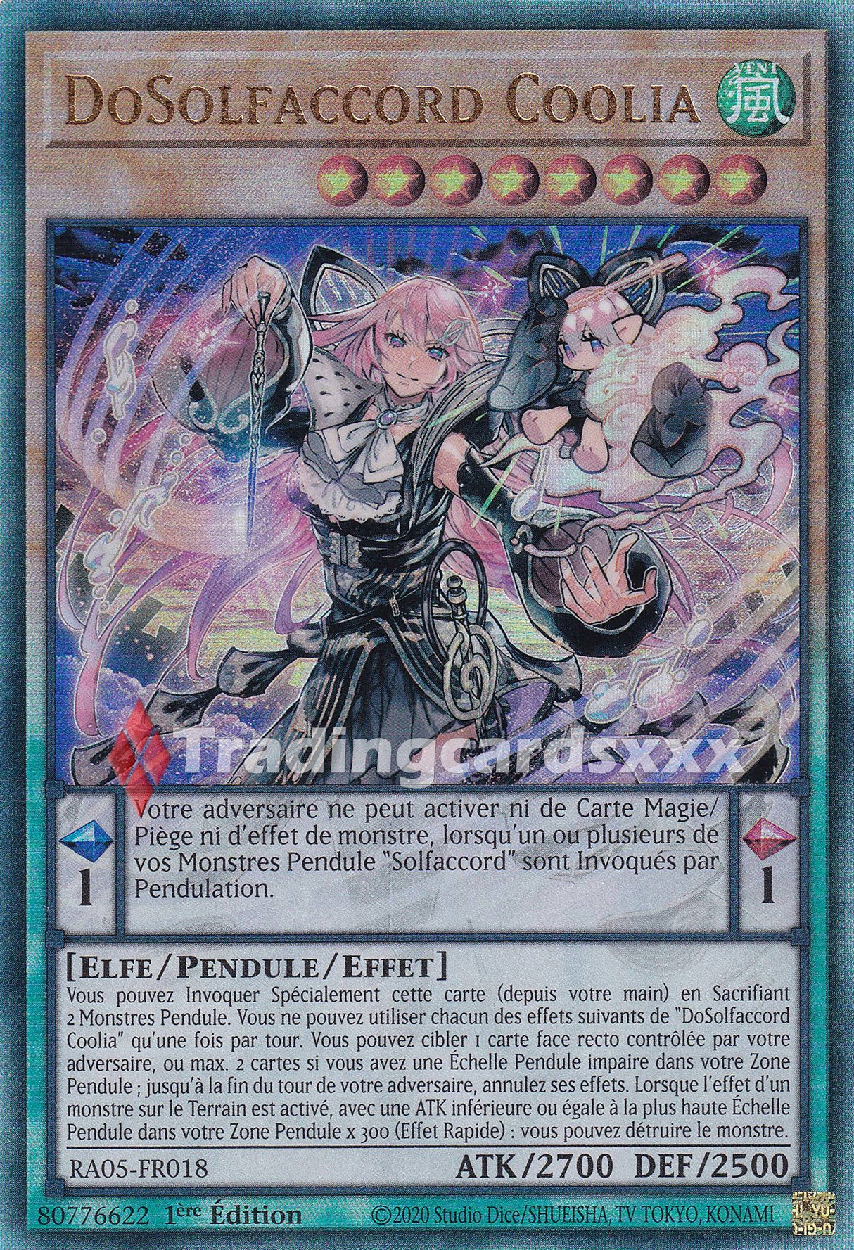 Yu-Gi-Oh! DoSolfaccord Coolia : UL RA05-FR018