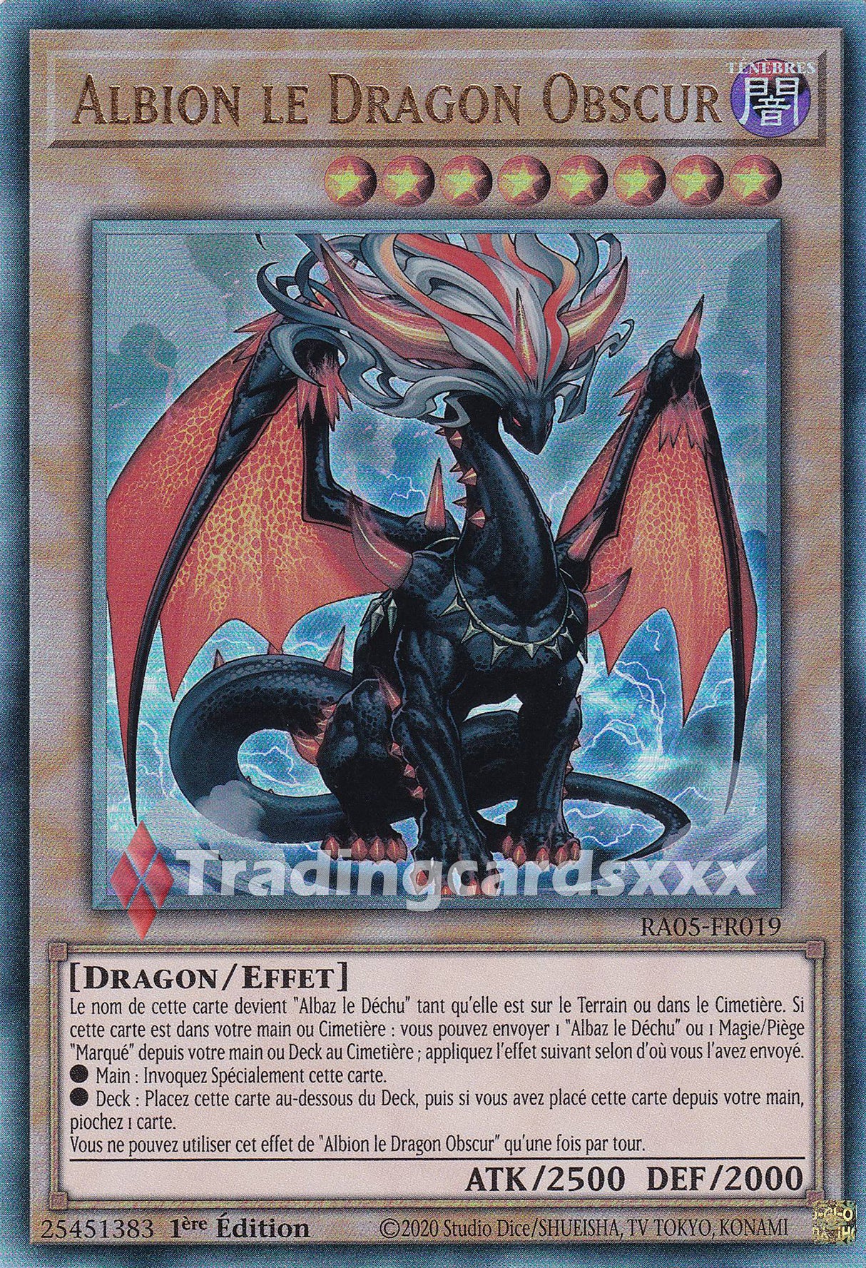 Yu-Gi-Oh! Albion le Dragon Obscur : UL RA05-FR019